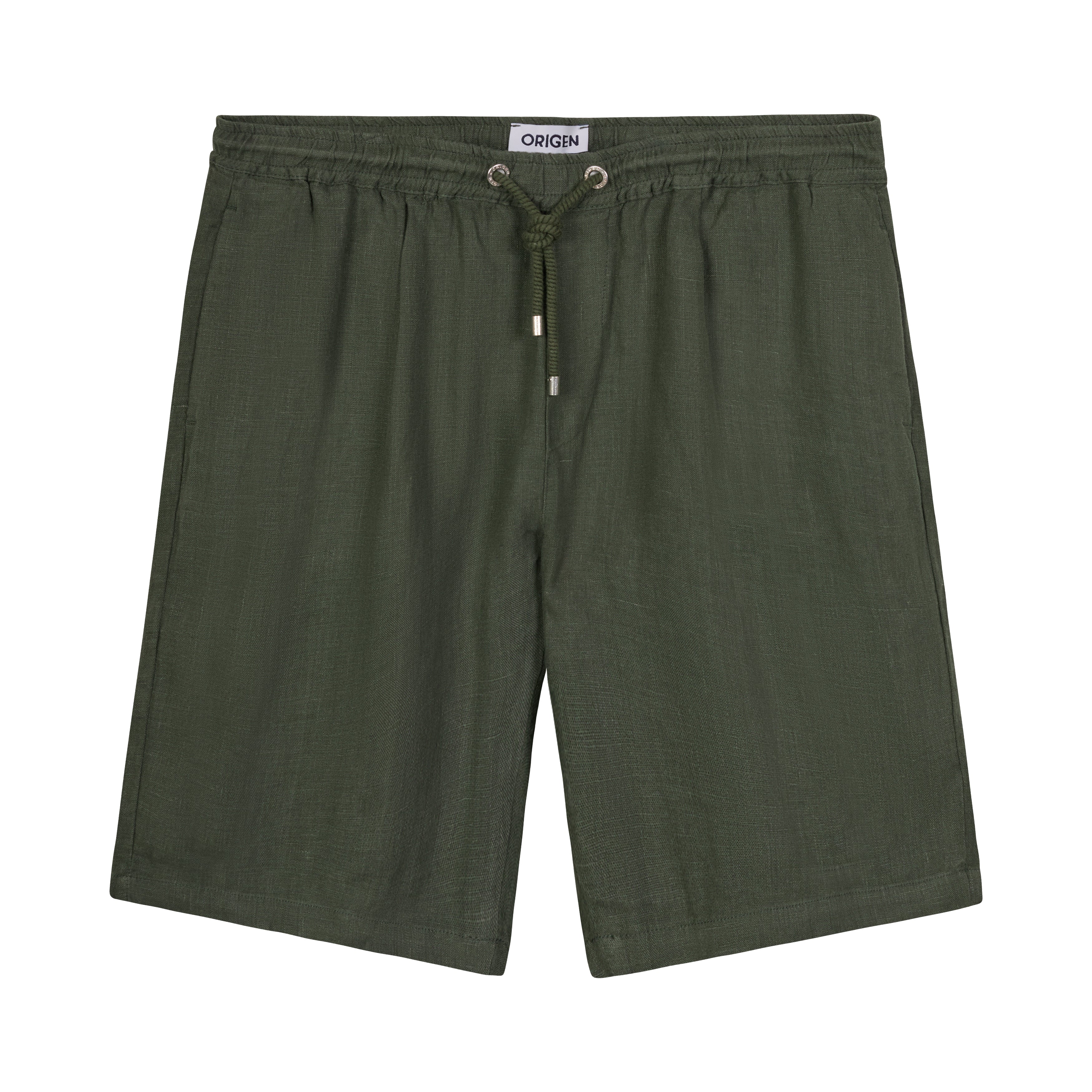 short linen lysis green