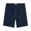 short linen lysis navy