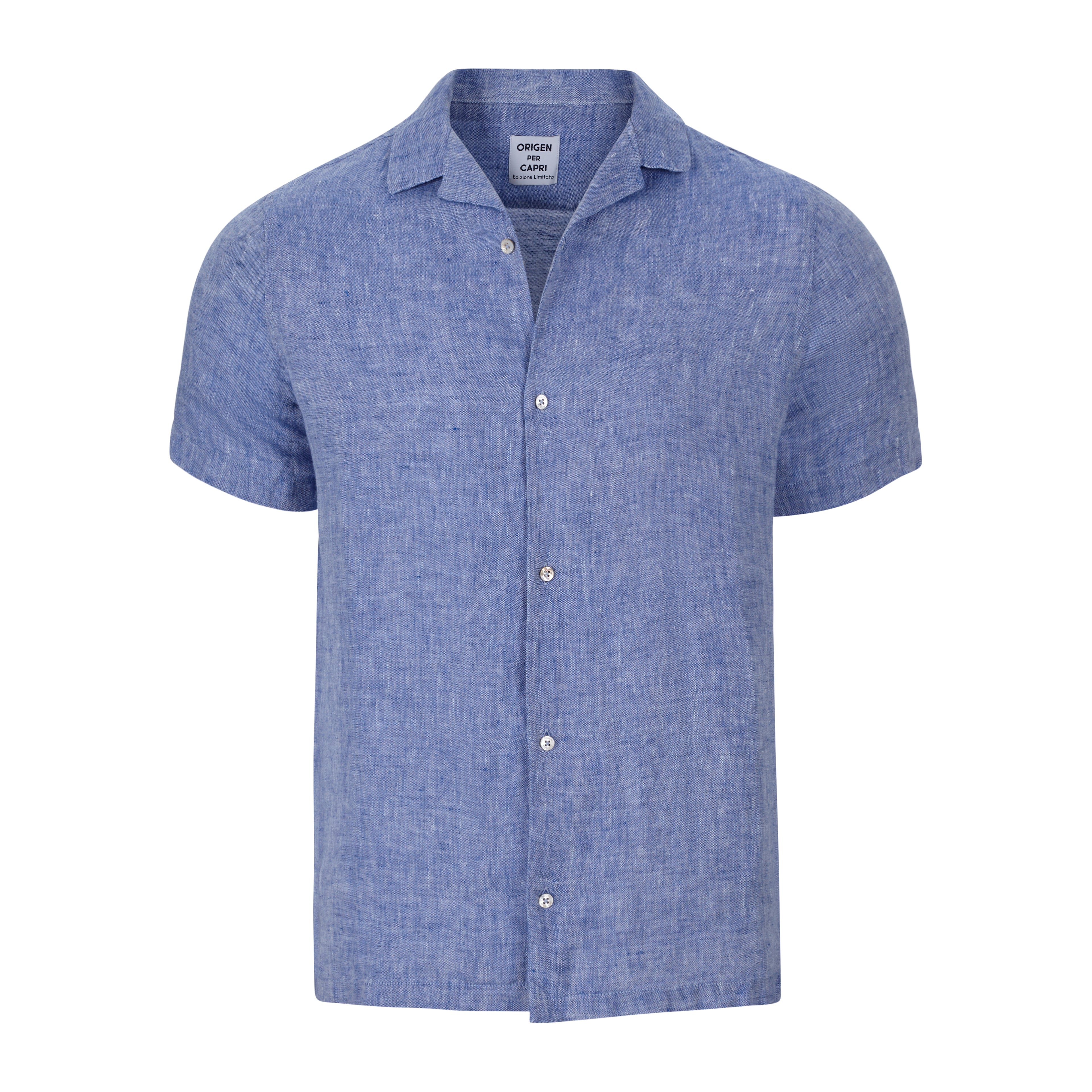 CAMICIA CAPRI M.CORTA LIMITED EDITION BLU