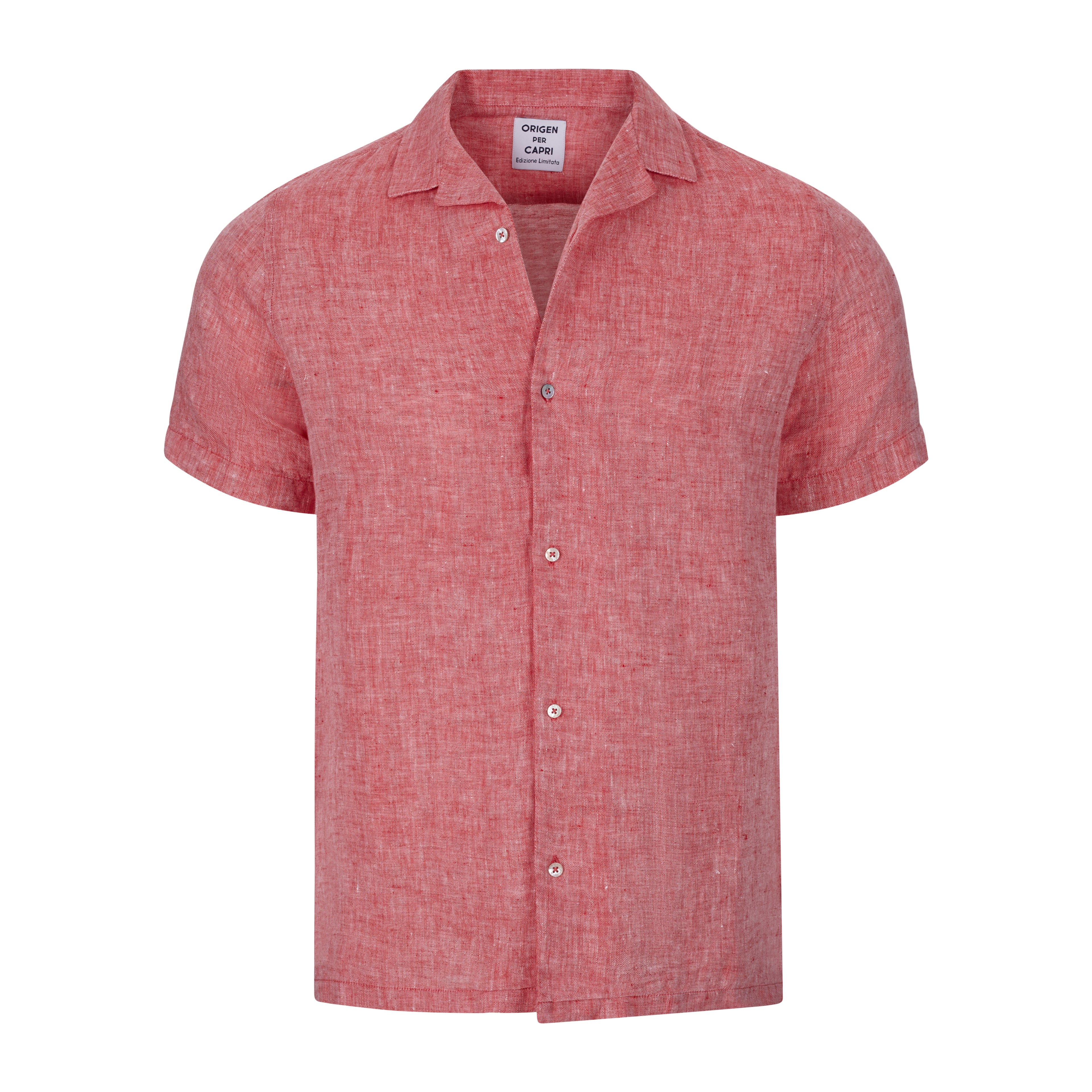 CAMICIA CAPRI M.CORTA LIMITED EDITION ROSSO