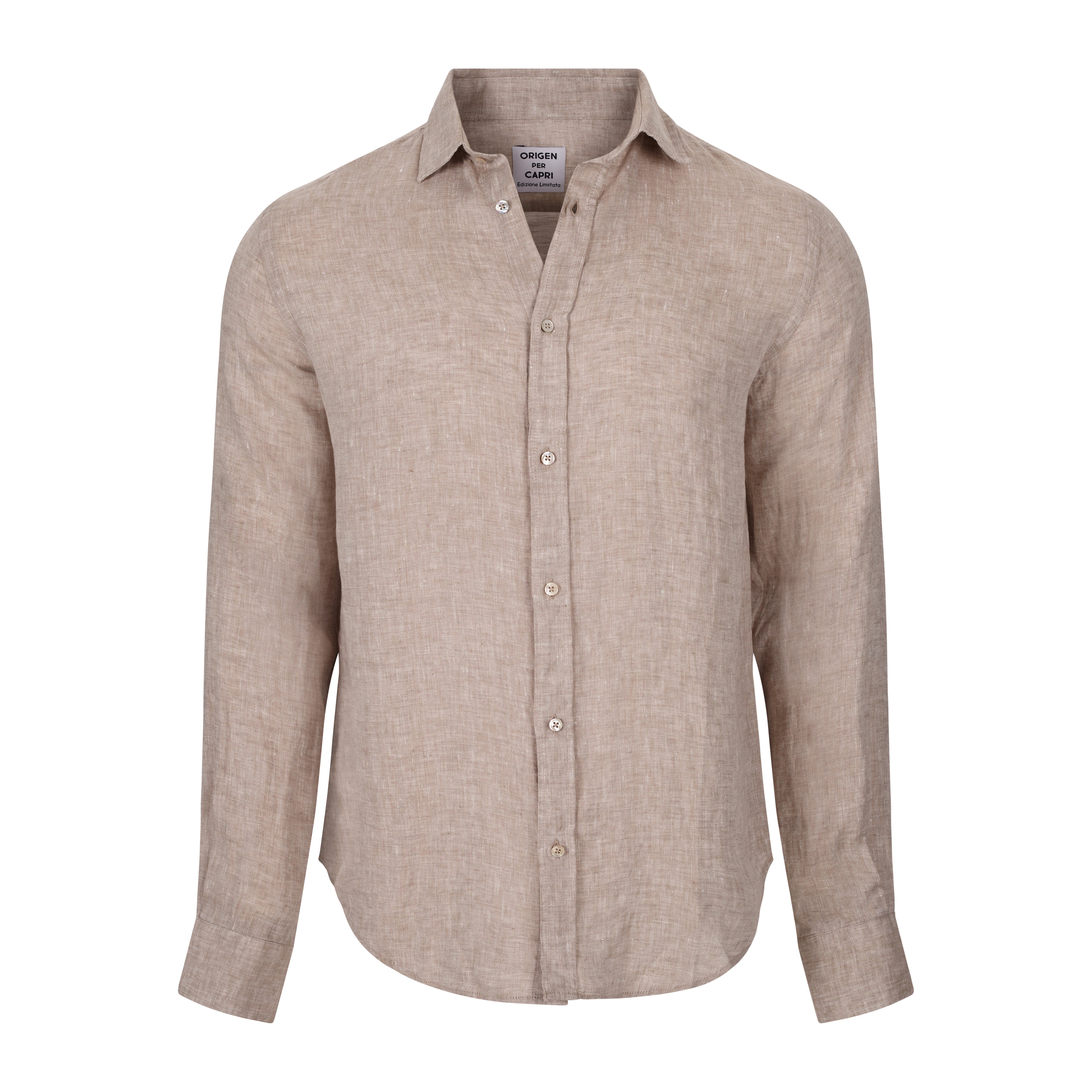 CAMICIA CAPRI MANICA LUNGA EDIZIONE LIM. BEIGE