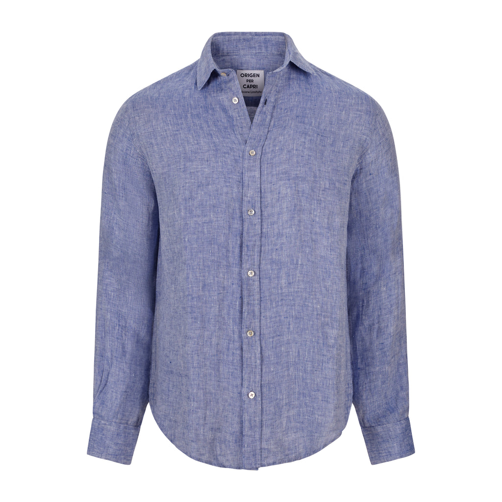 CAMICIA CAPRI MANICA LUNGA EDIZIONE LIM. Blu