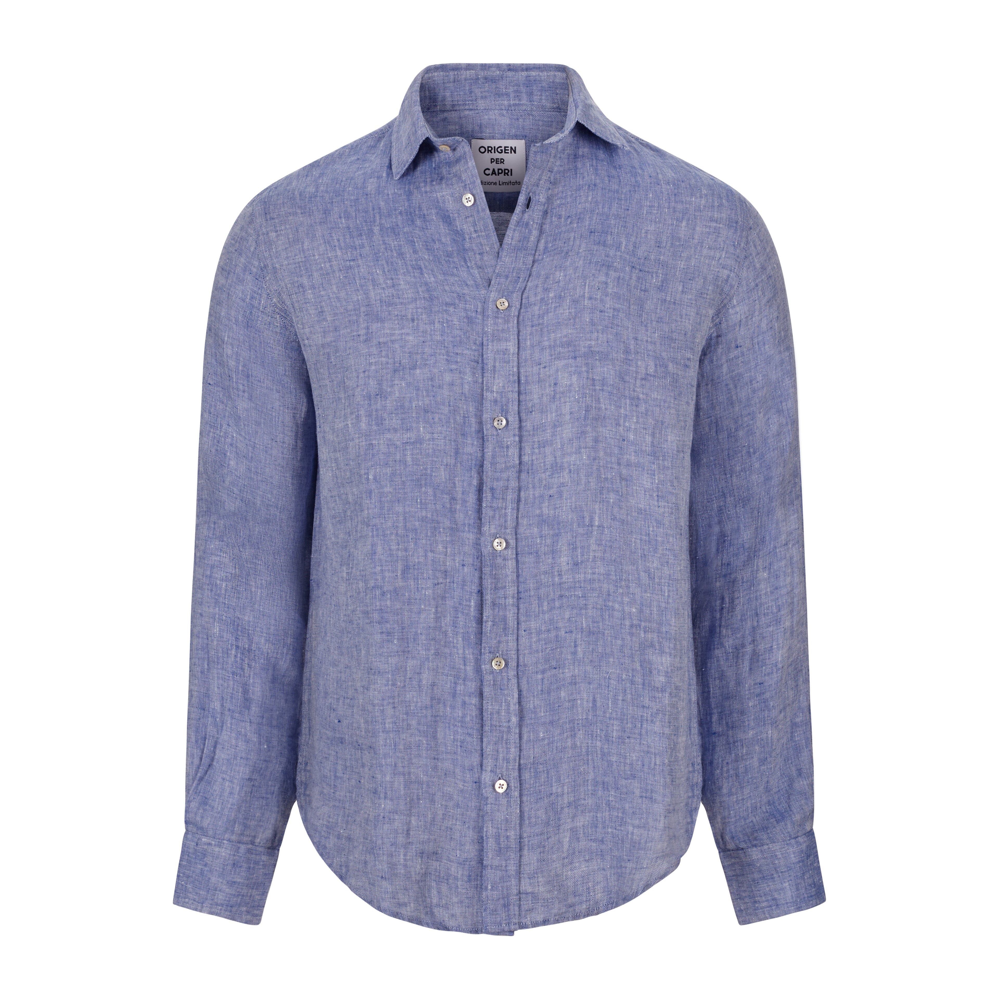 CAMICIA CAPRI MANICA LUNGA EDIZIONE LIM. BLU