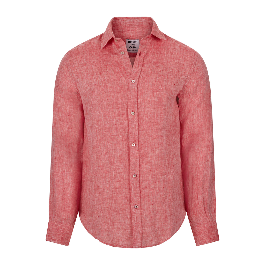 CAMICIA CAPRI MANICA LUNGA EDIZIONE LIM. ROSSO