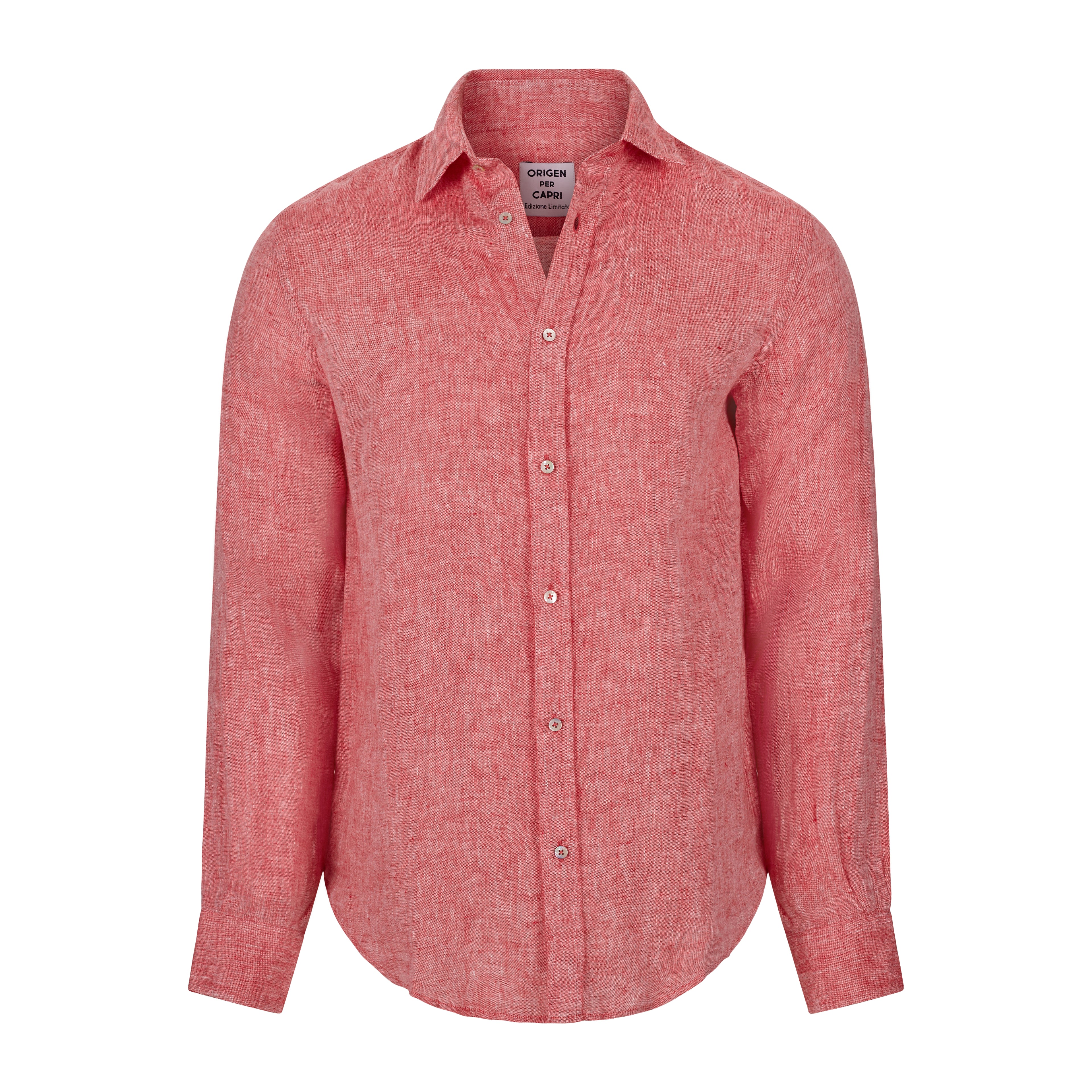CAMICIA CAPRI MANICA LUNGA EDIZIONE LIM. ROSSO