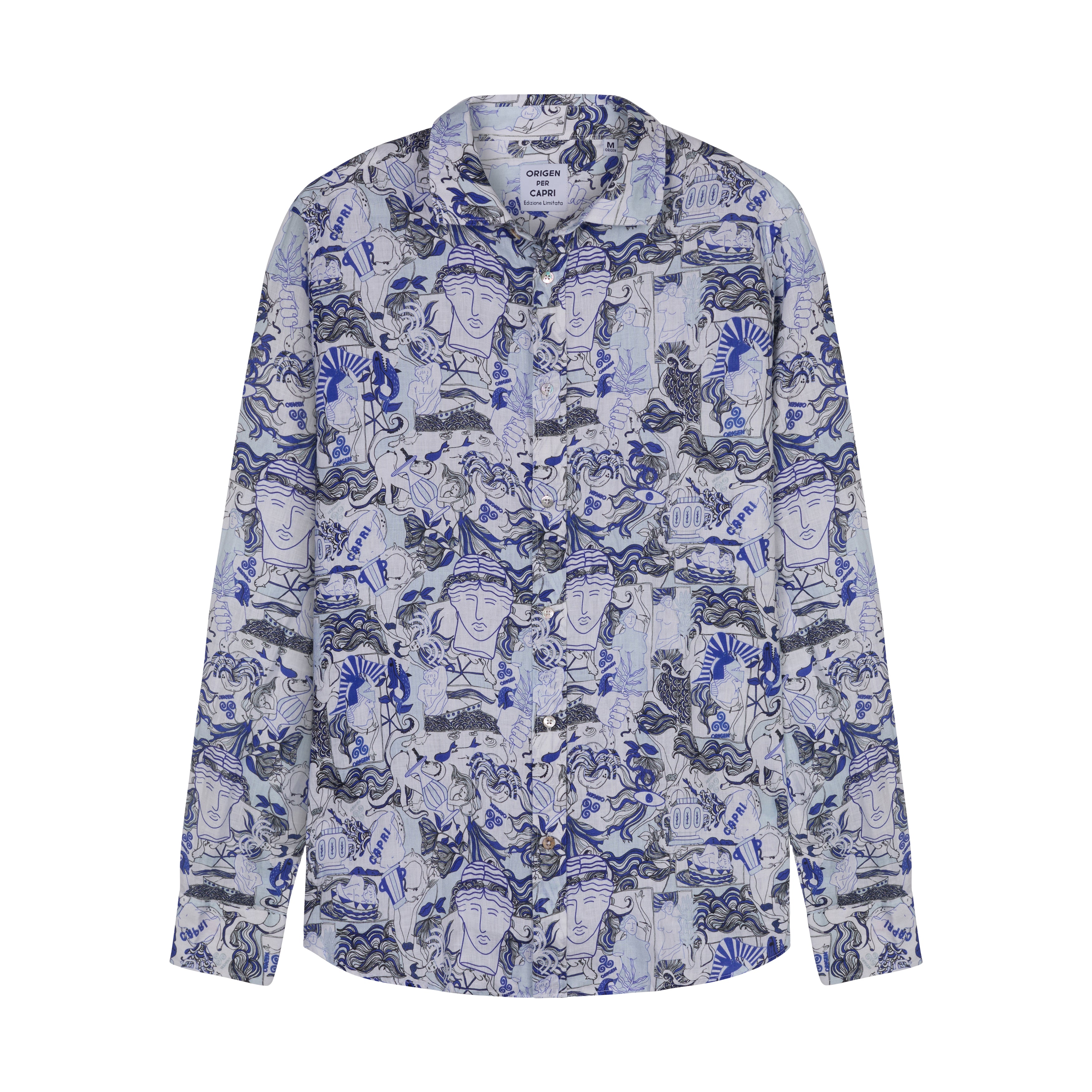 CAMICIA IMPERO CAPRI M. LUNG EDIZ