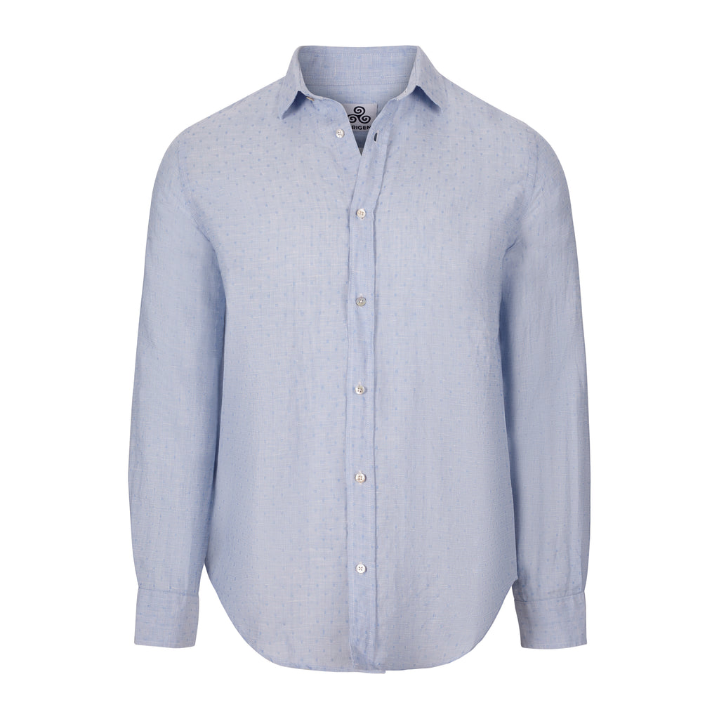 CAMICIA LORENZO BLU
