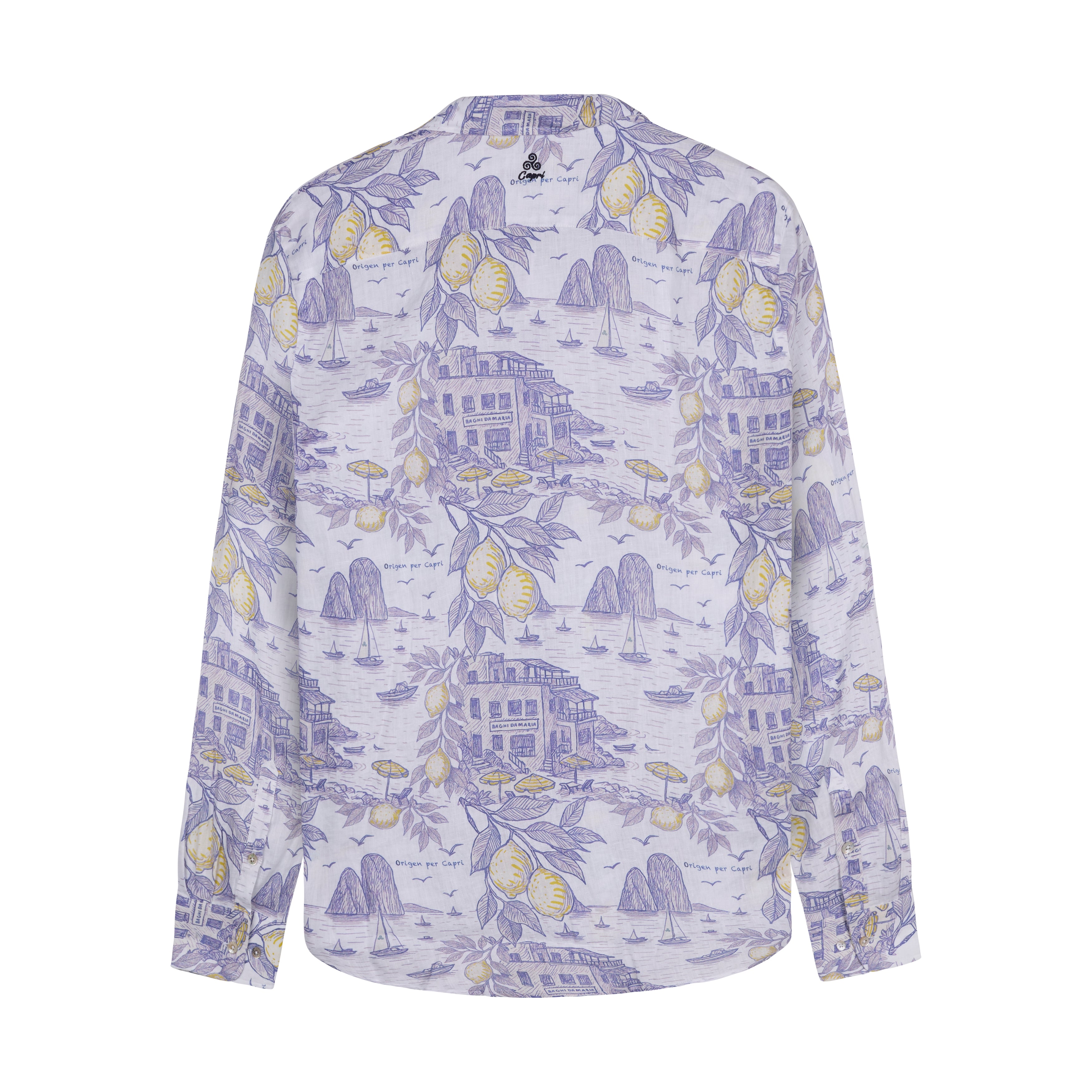 CAMICIA MARINA PICCOLA CAPRI M. LUNG EDIZ