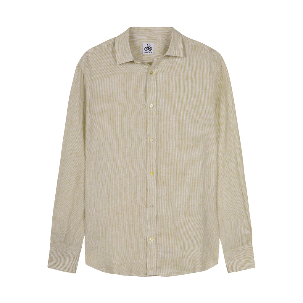 CAMICIA MILLERIGHE GIALLO