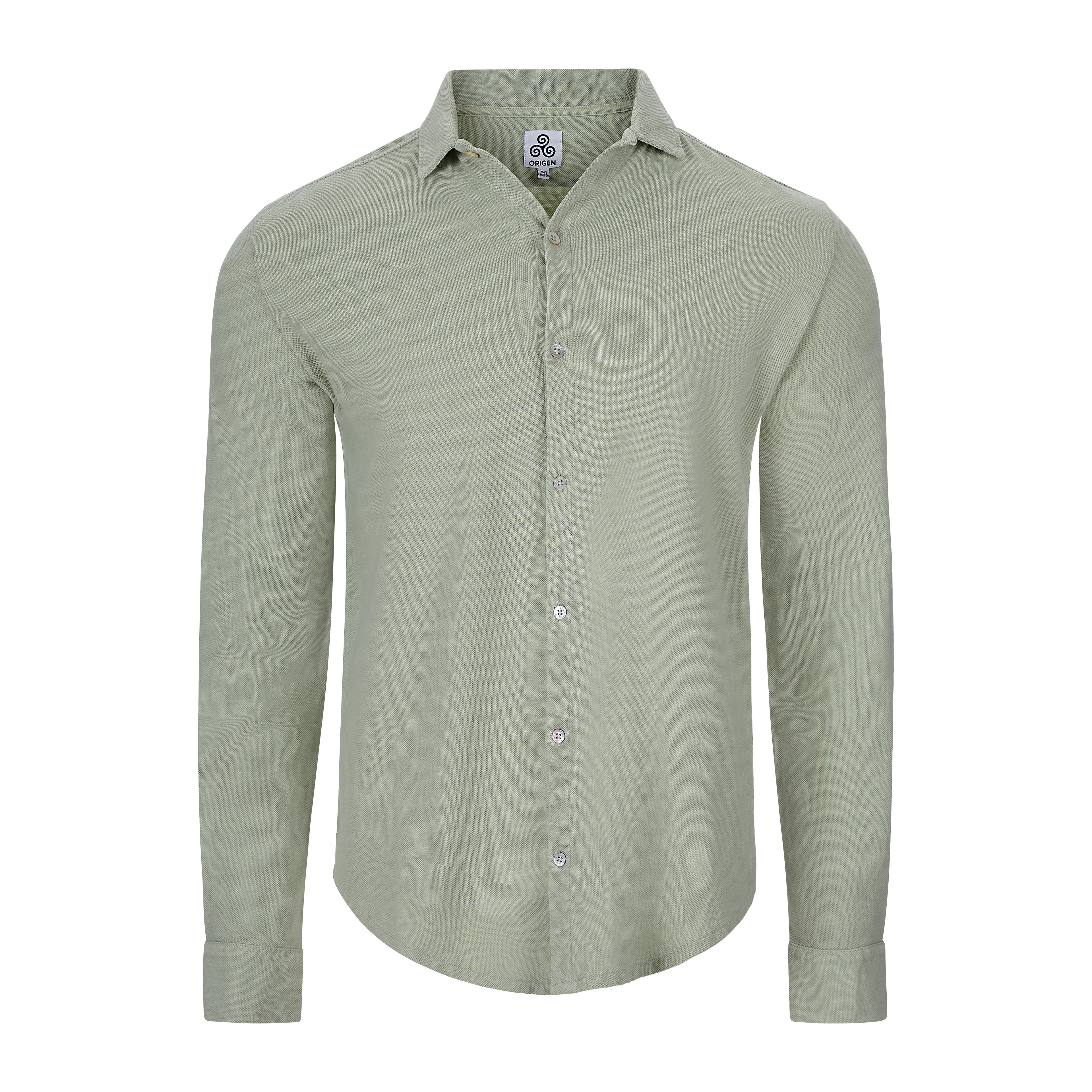 CAMICIA PIQUE VERDE