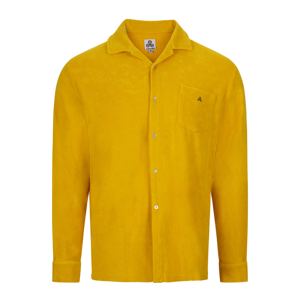 CAMICIA M.LUNGA VERDE GIALLO