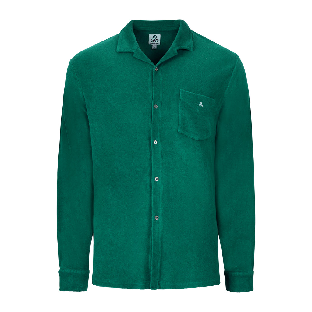 CAMICIA TERRY M.LUNGA SMERALDO