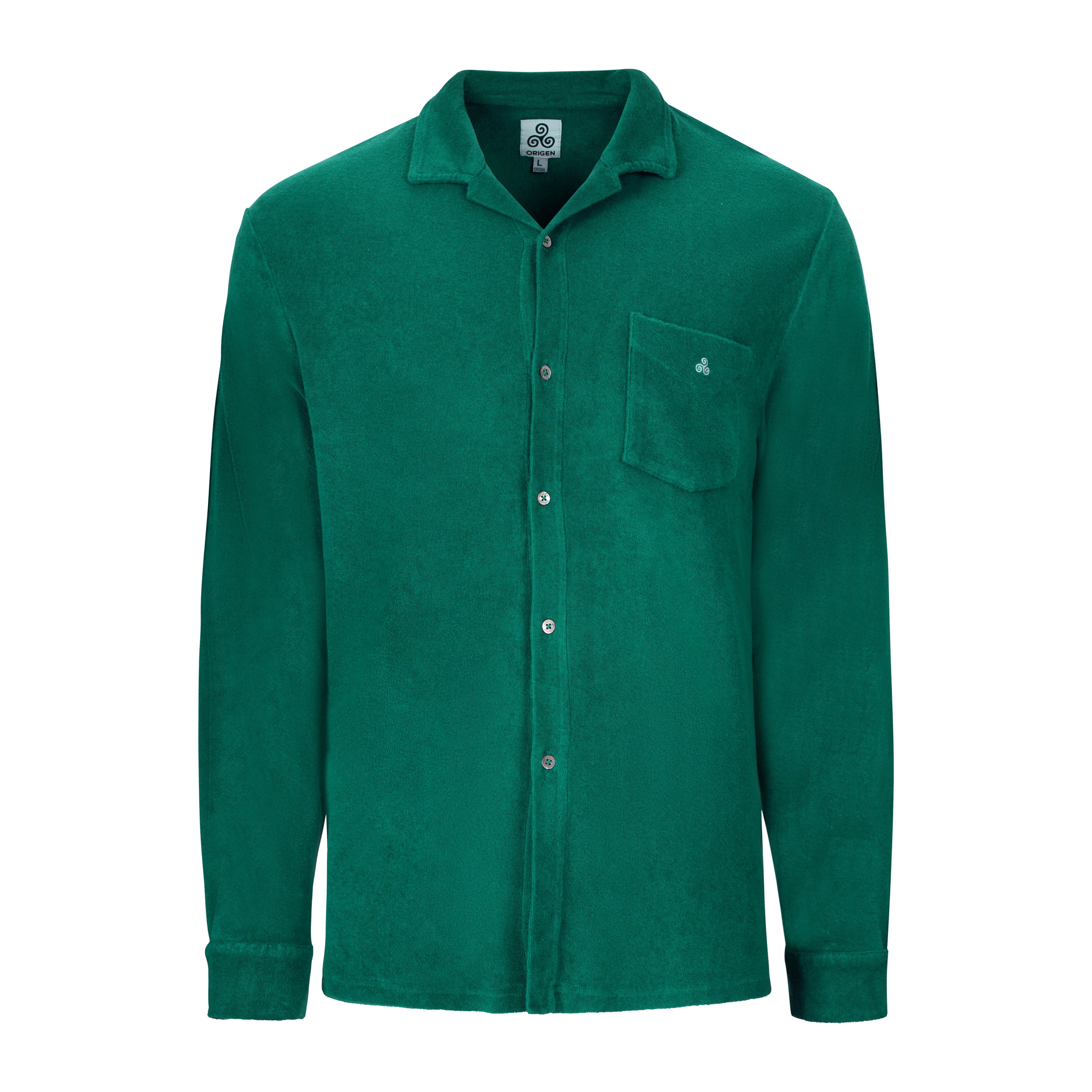 CAMICIA TERRY M.LUNGA SMERALDO