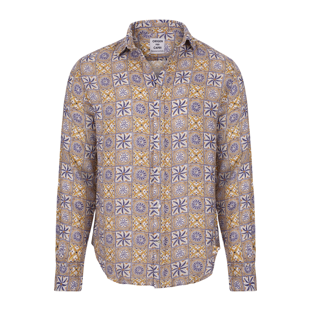 CAMICIA TILES M. LUNG EDIZIONE