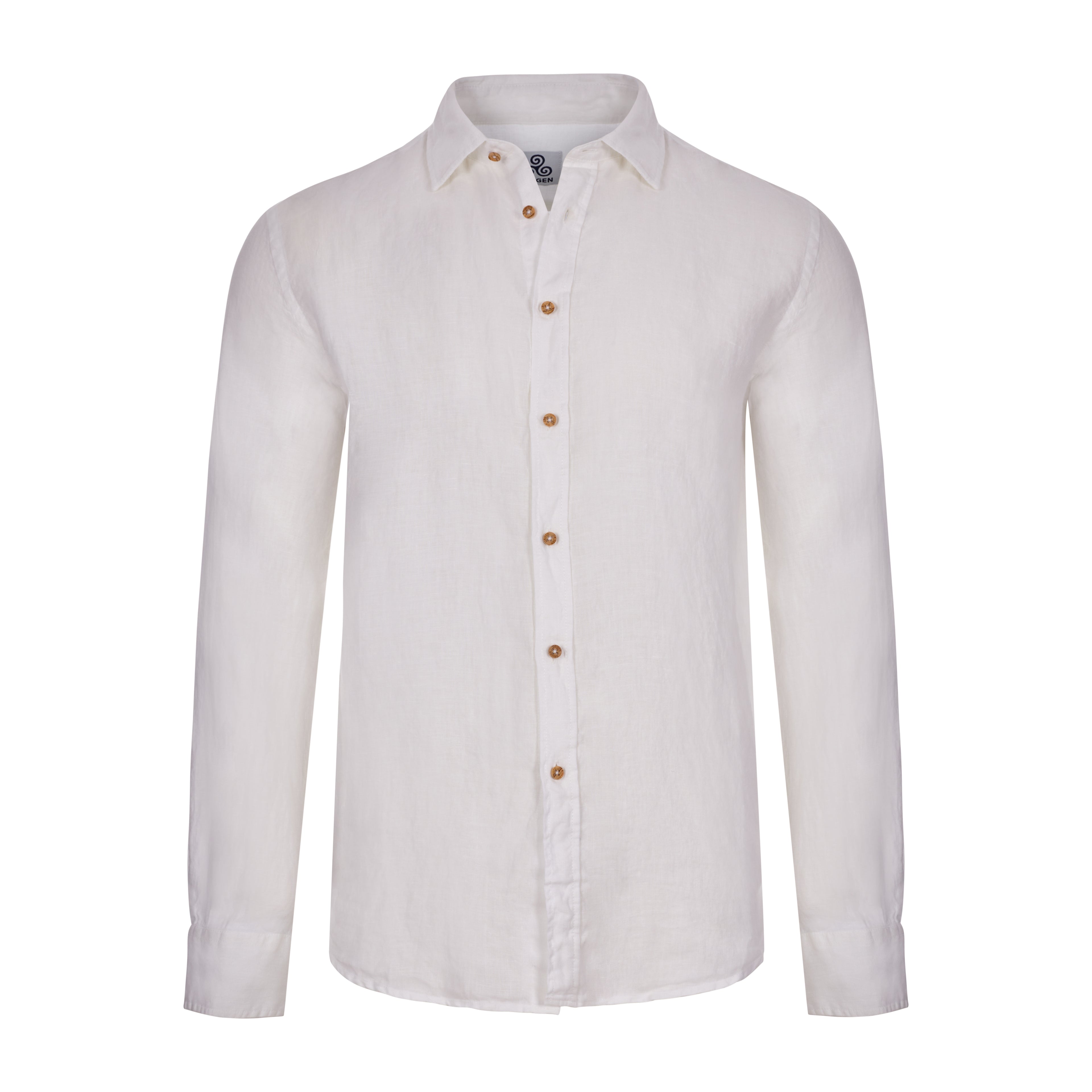 CAMICIA VITTO BIANCO LINEN