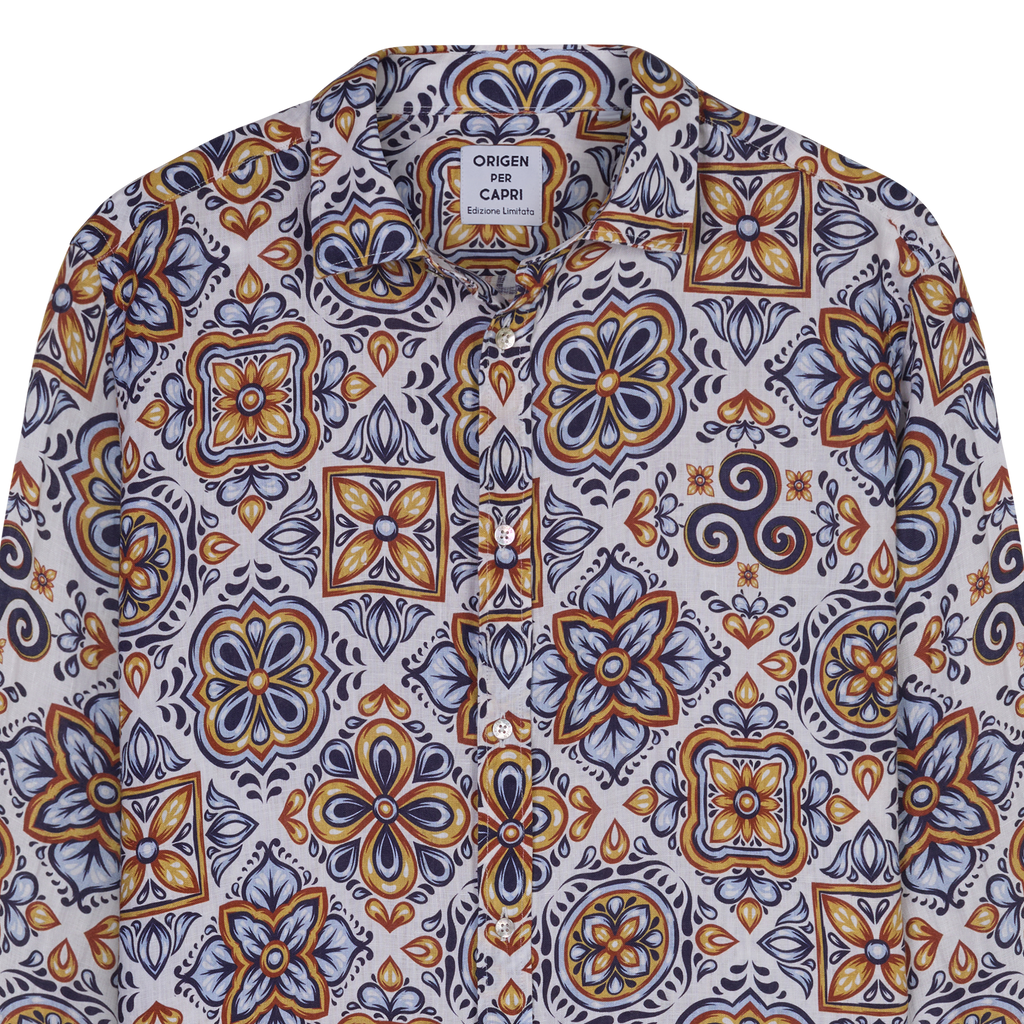 CAMICIA PAVIMENTO CAPRI M. LUNG EDIZ