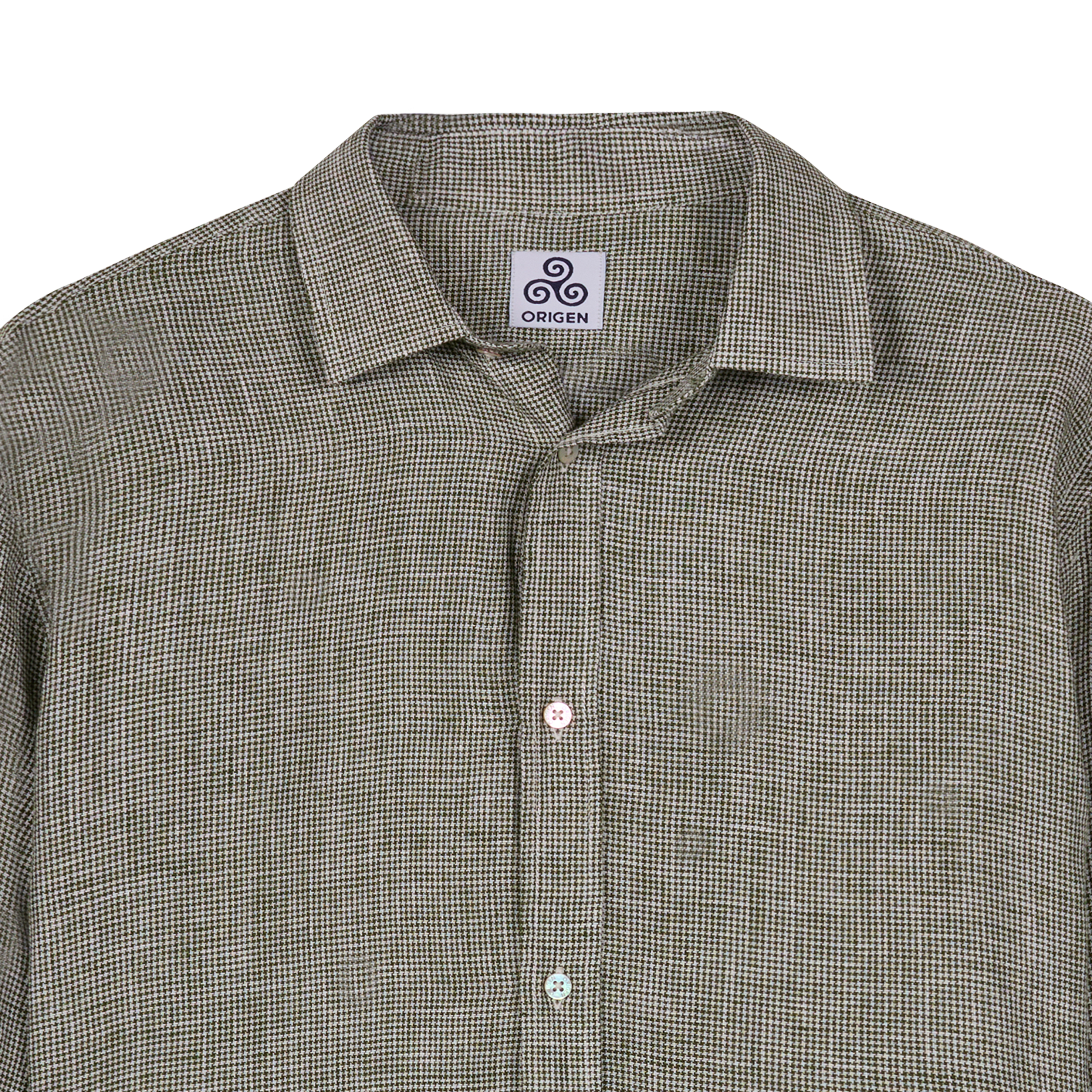 CAMICIA PÍED DE POULE GREEN