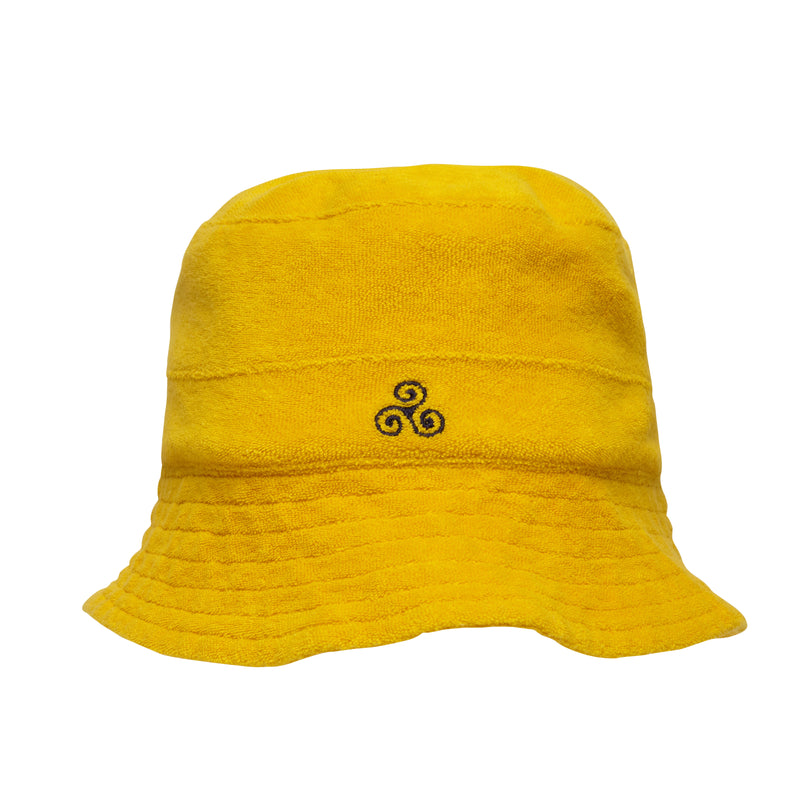 Sombrero de cubo de cappello giallo