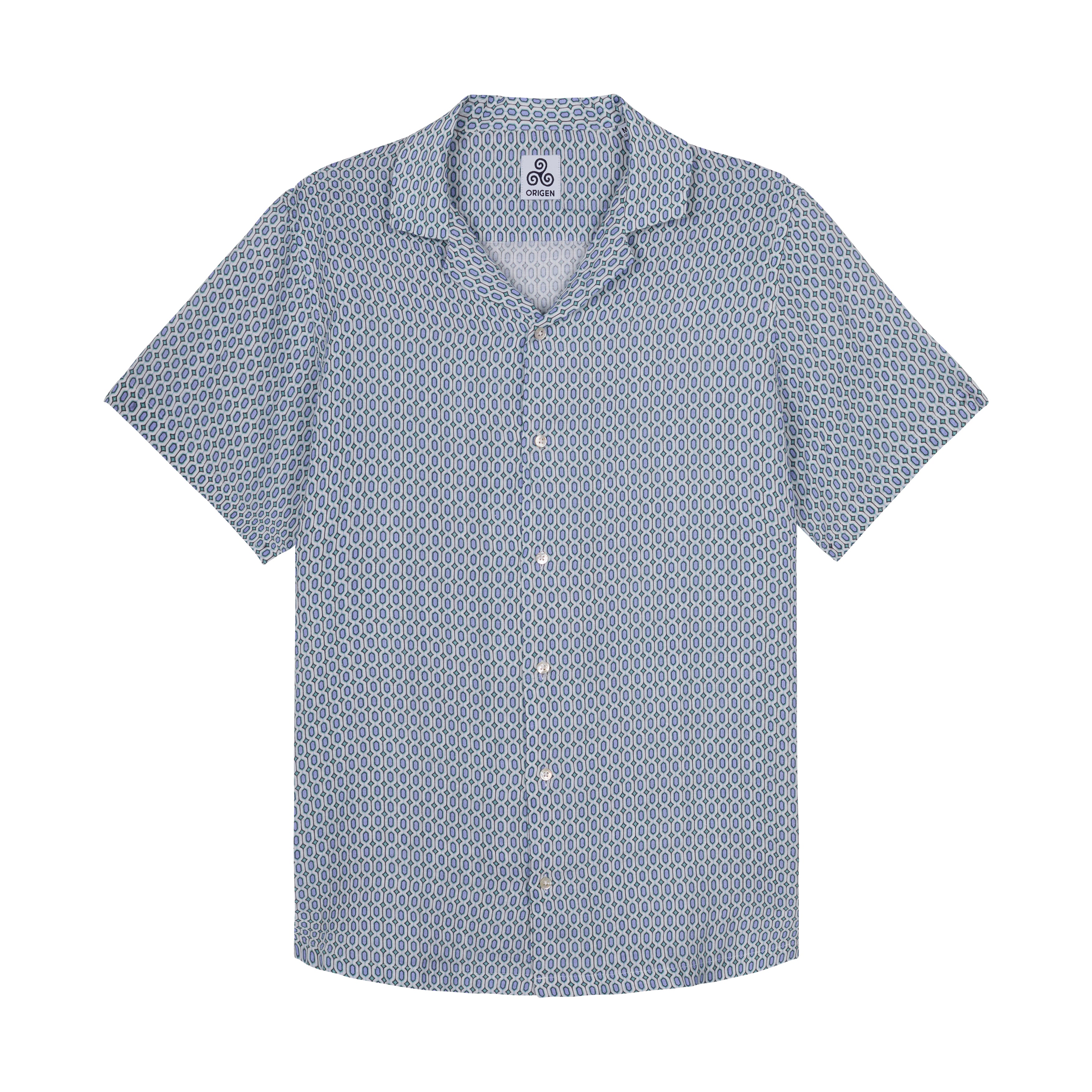 CAMICIA hexagono M.CORTA