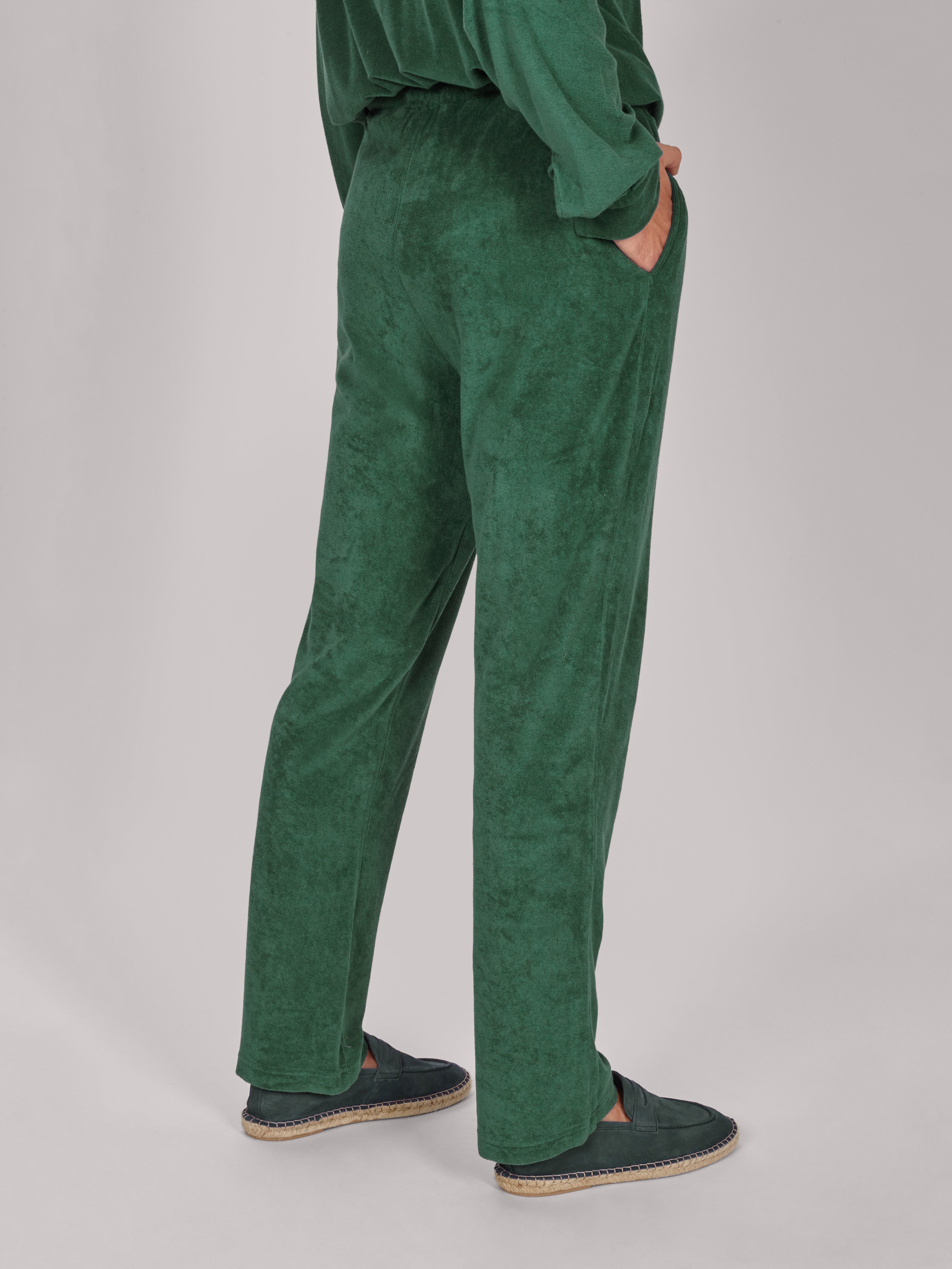 PANTALONE TERRY SMERALDO