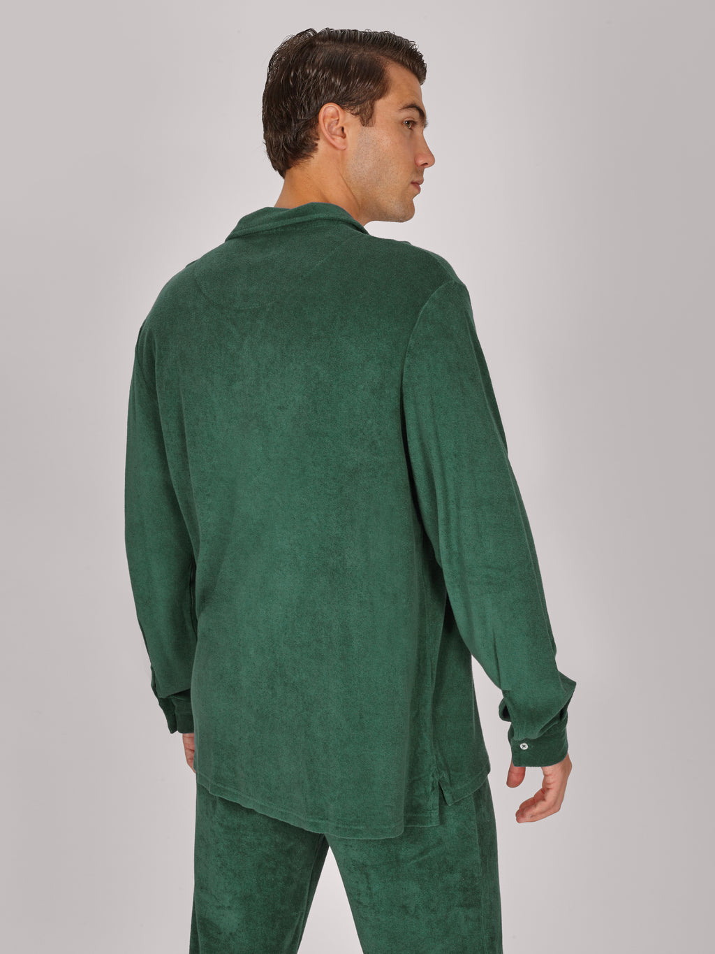 CAMICIA TERRY M.LUNGA SMERALDO