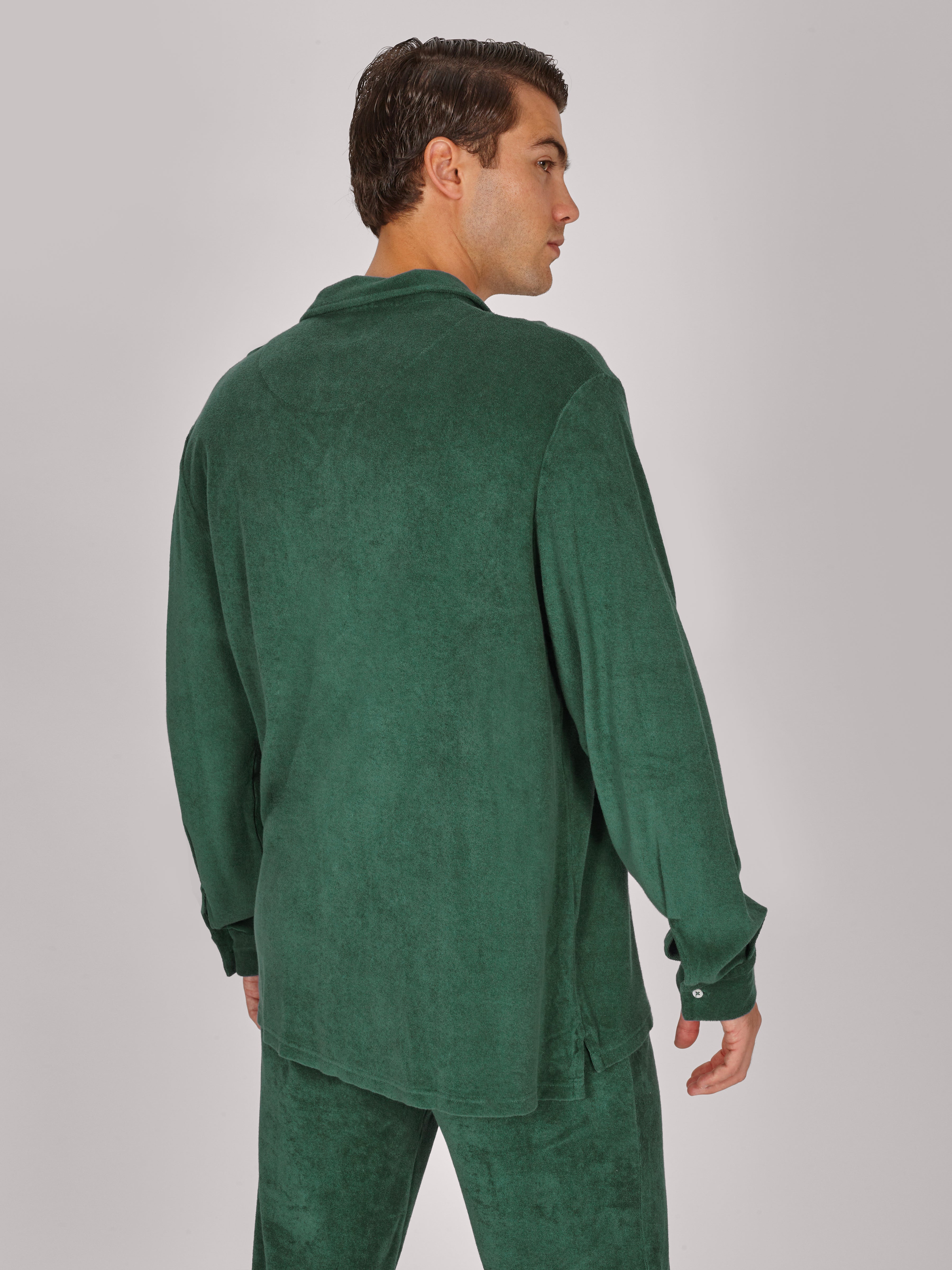 CAMICIA TERRY M.LUNGA SMERALDO