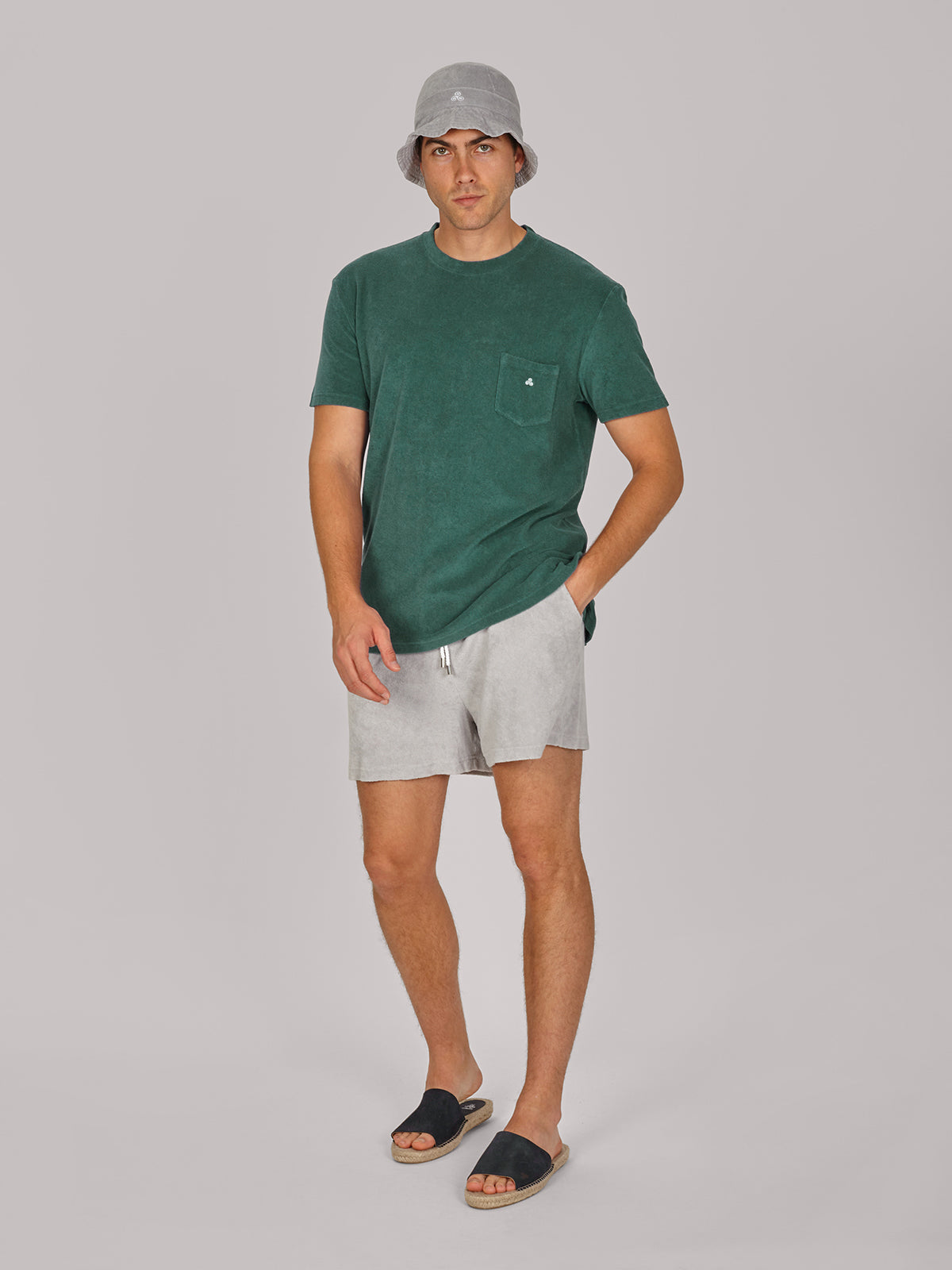 T.SHIRT TERRY SMERALDO