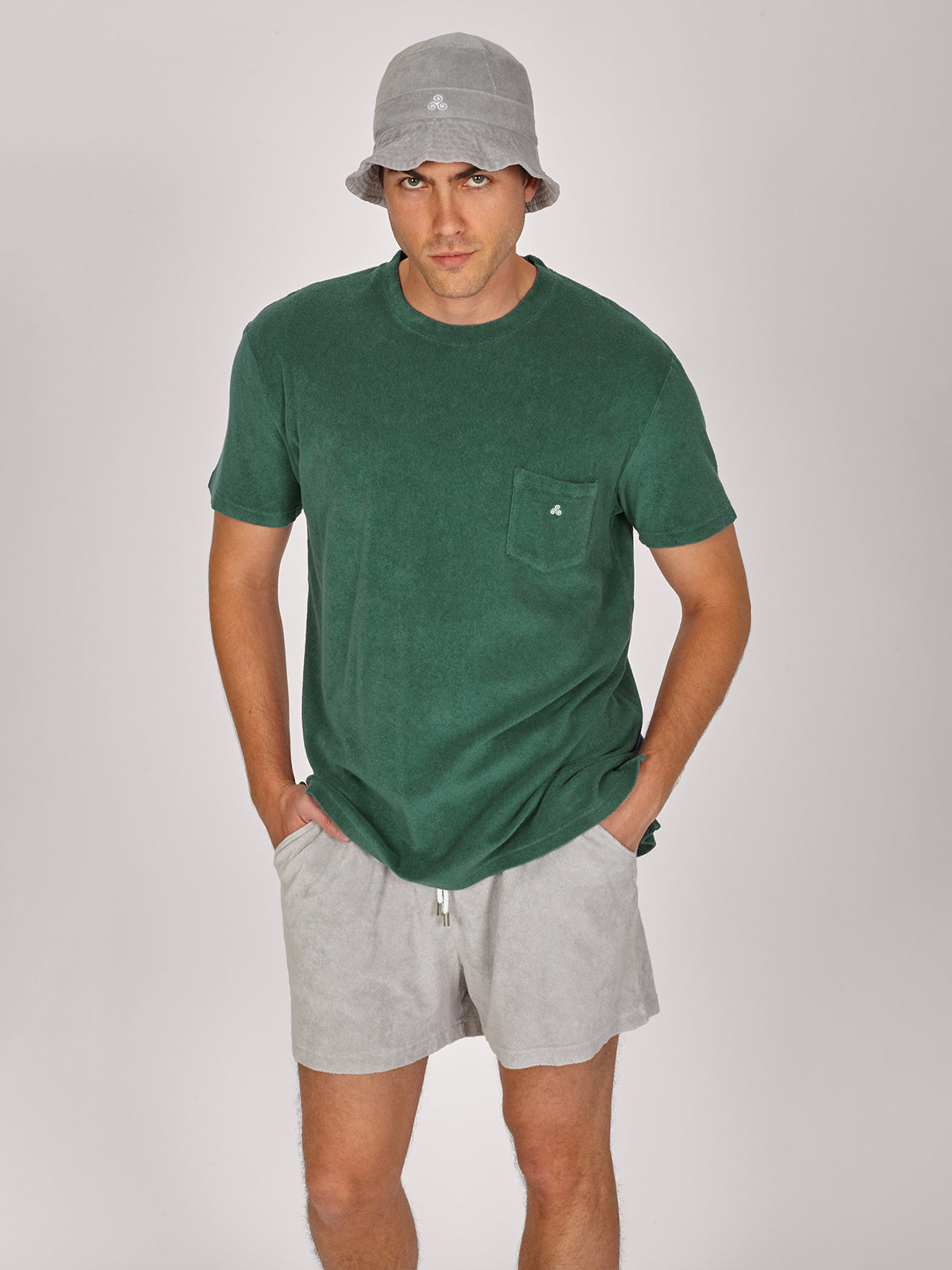 T.SHIRT TERRY SMERALDO