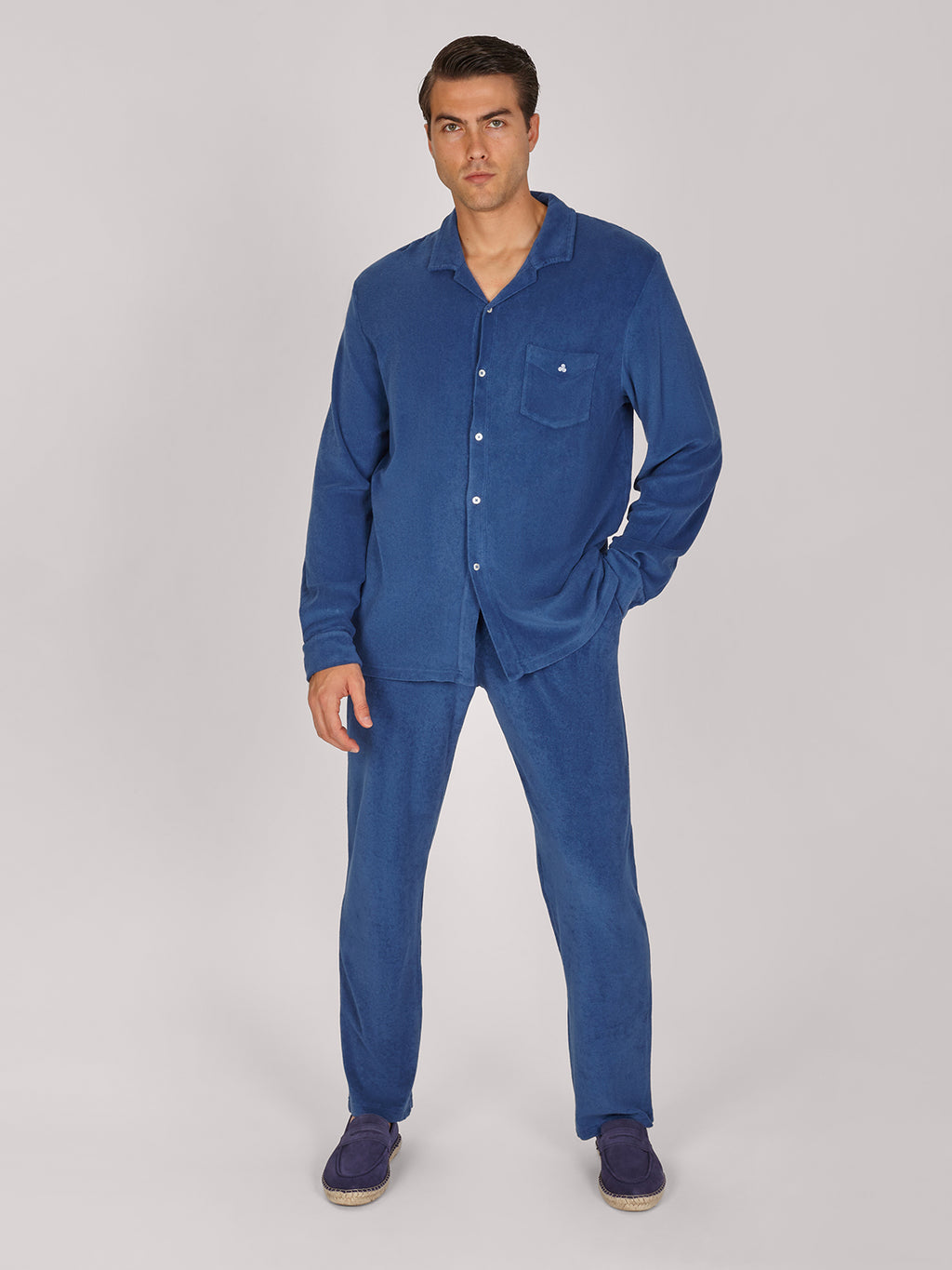 CAMICIA TERRY M.LUNGA JEANS