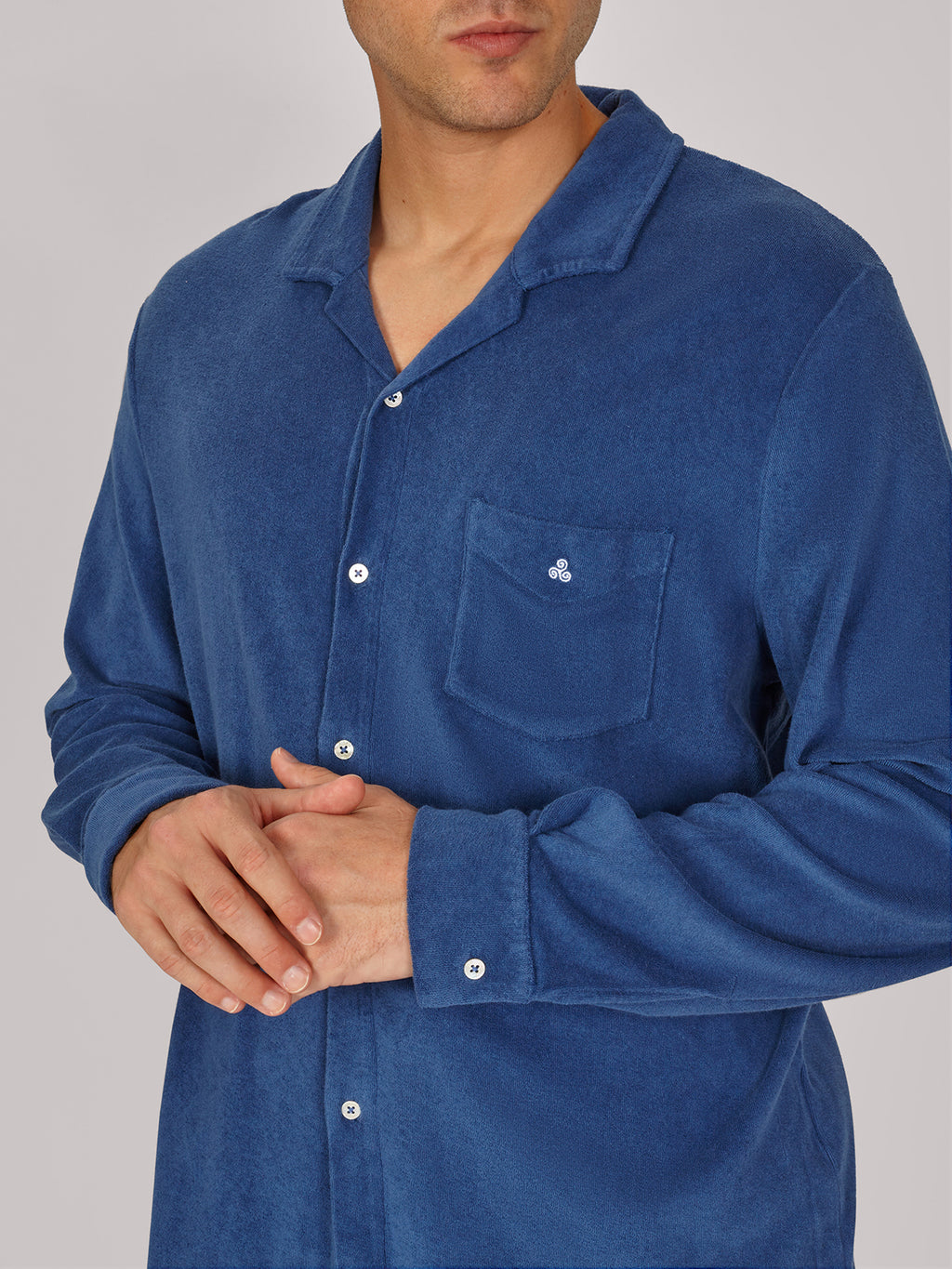 CAMICIA TERRY M.LUNGA JEANS