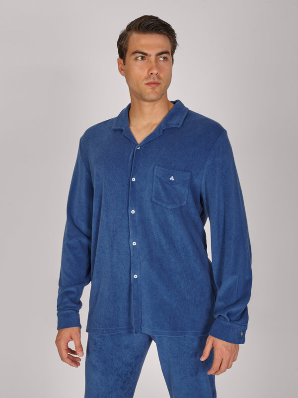 CAMICIA TERRY M.LUNGA JEANS