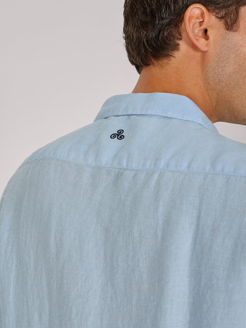Camicia Fersen Celeste