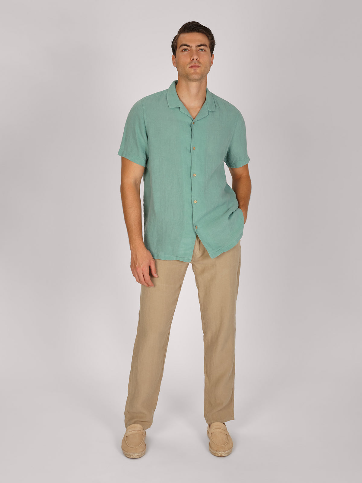 CAMICIA FERSEN VERDE CHIARO – Origen Man
