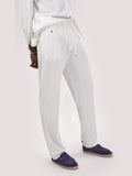 PANTALONE TERRY BIANCO