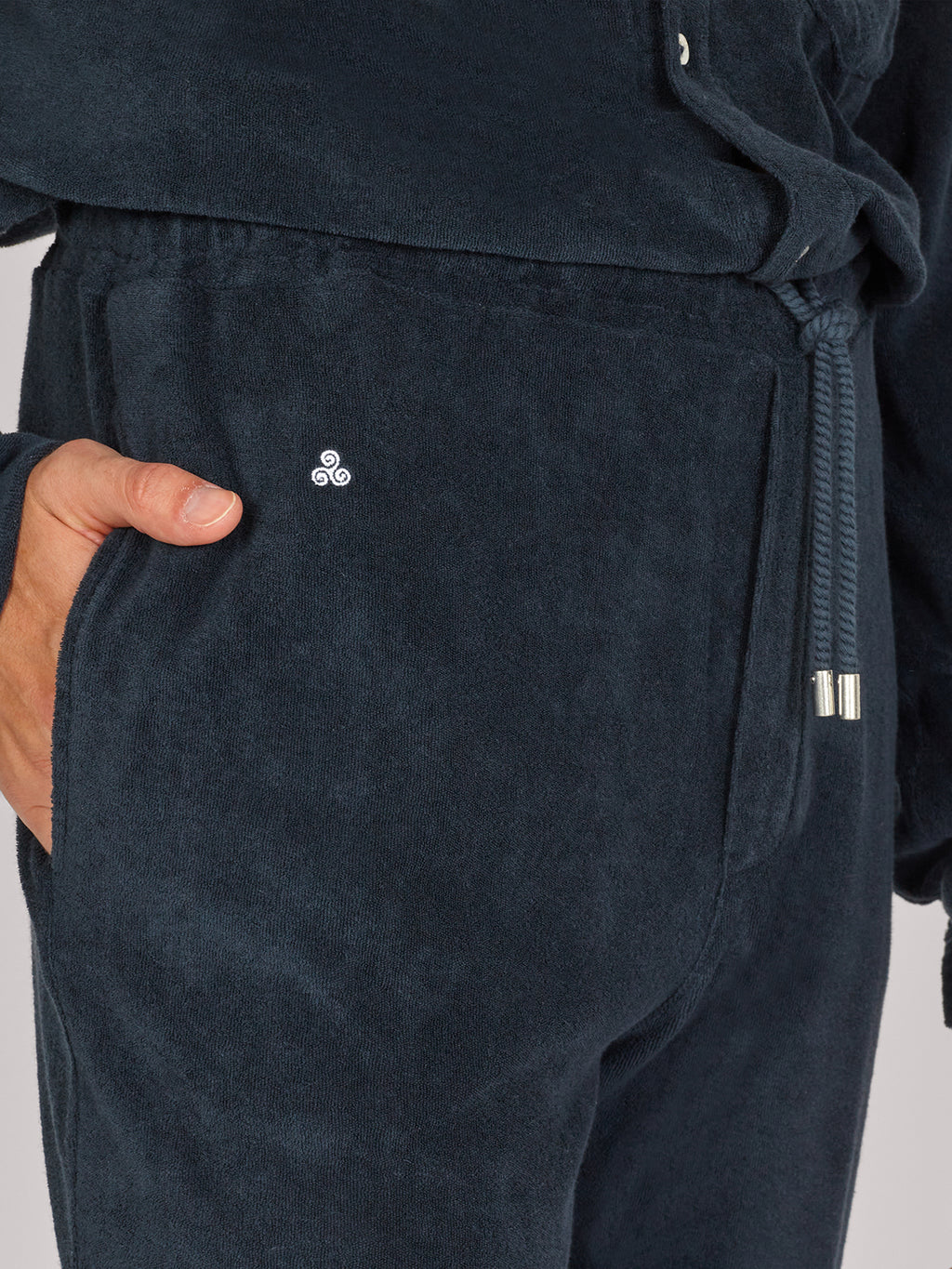 PANTALONE TERRY NAVY