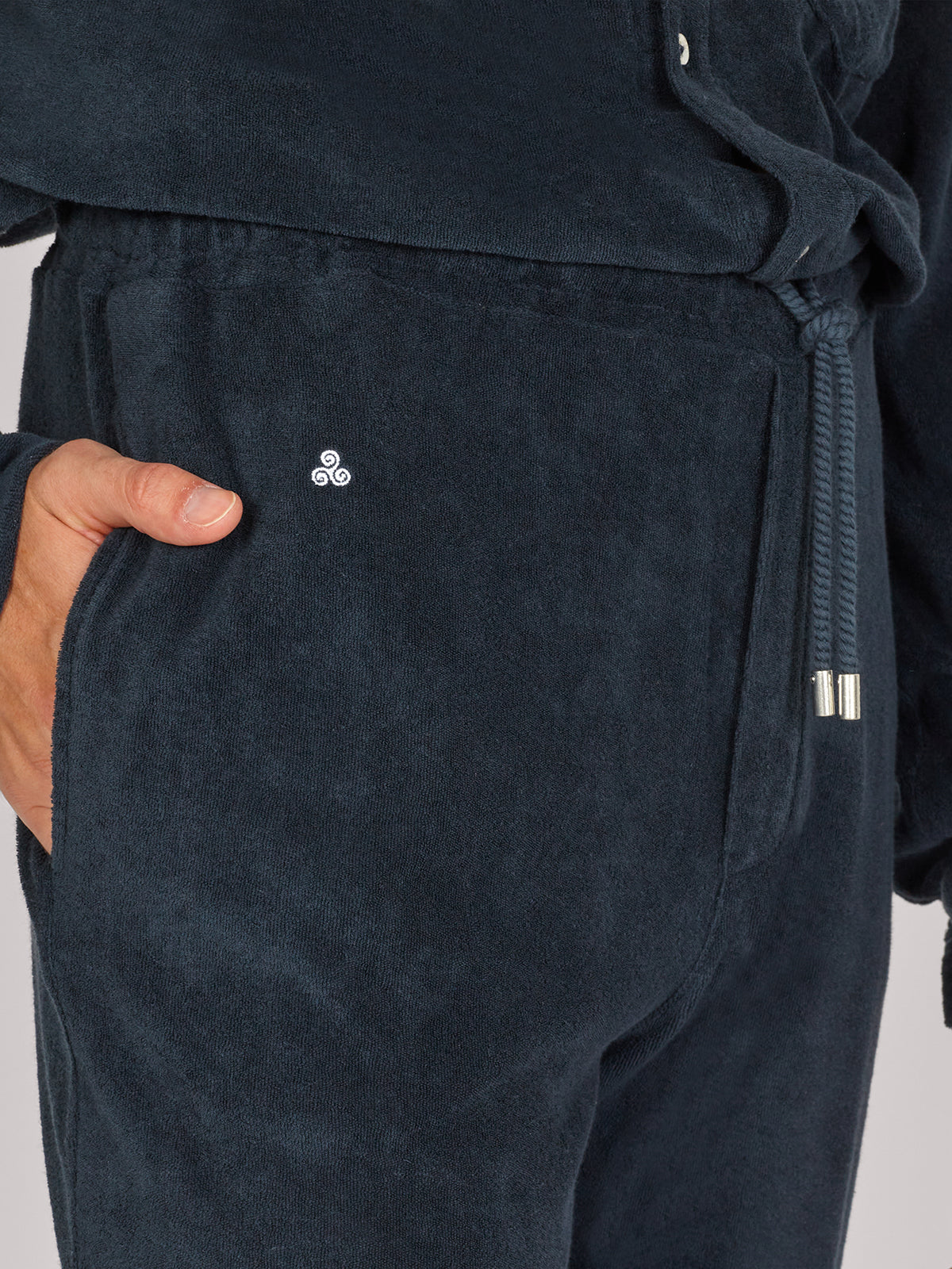 PANTALONE TERRY NAVY