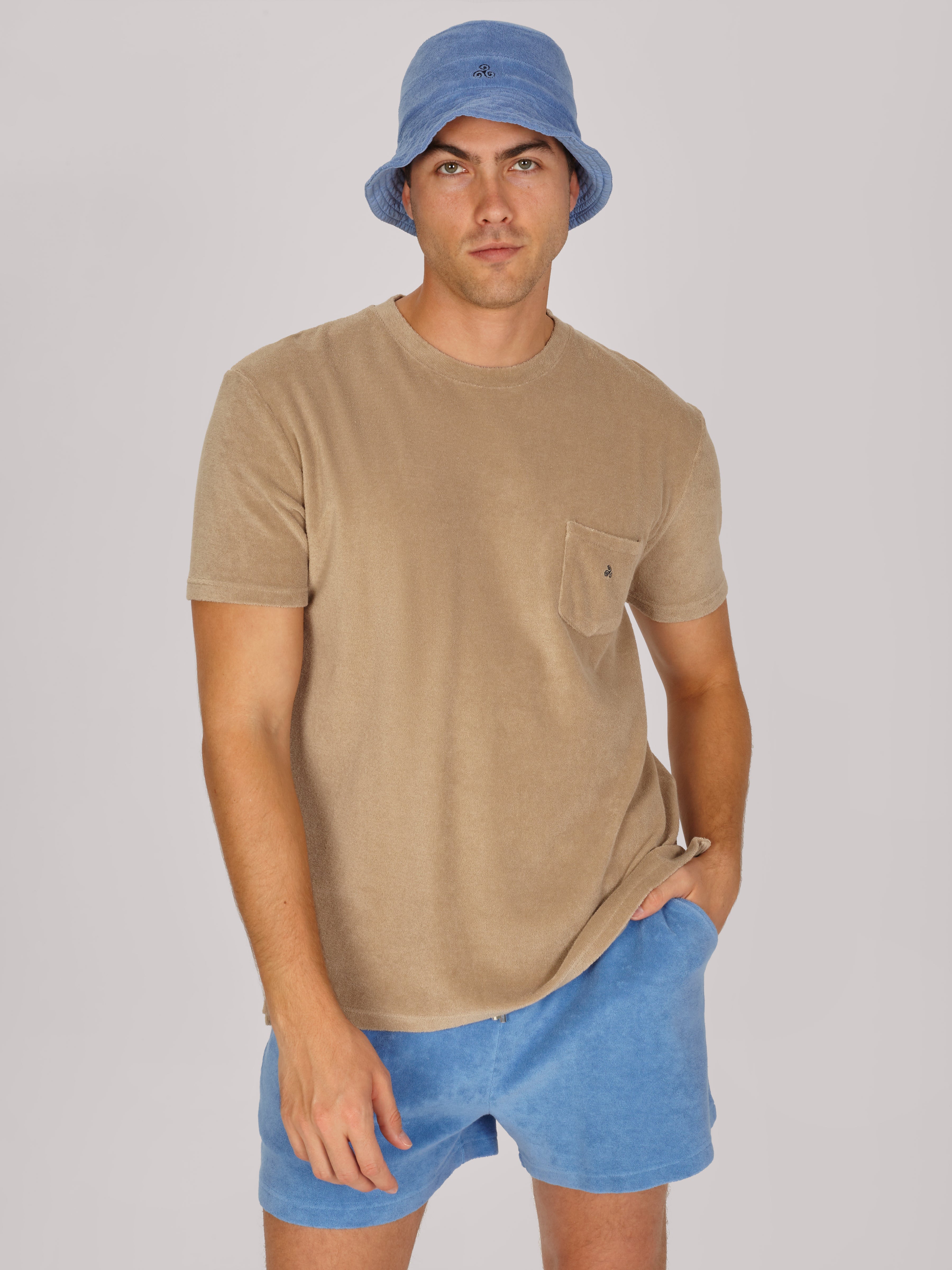 CAPPELLO BUCKET HAT CELESTE