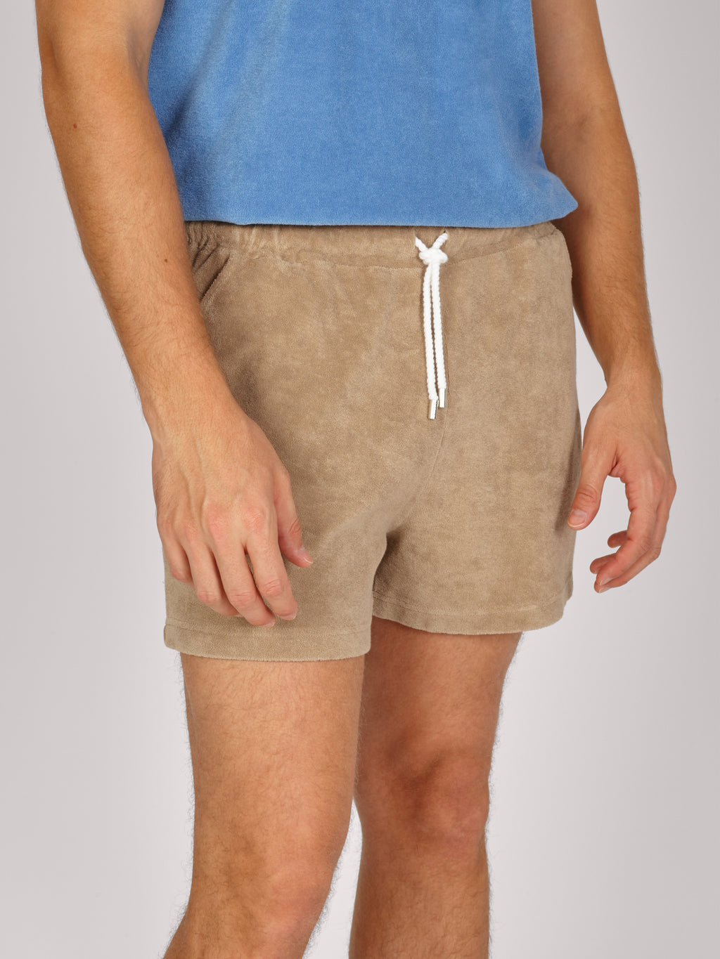 SHORT TERRY BEIGE