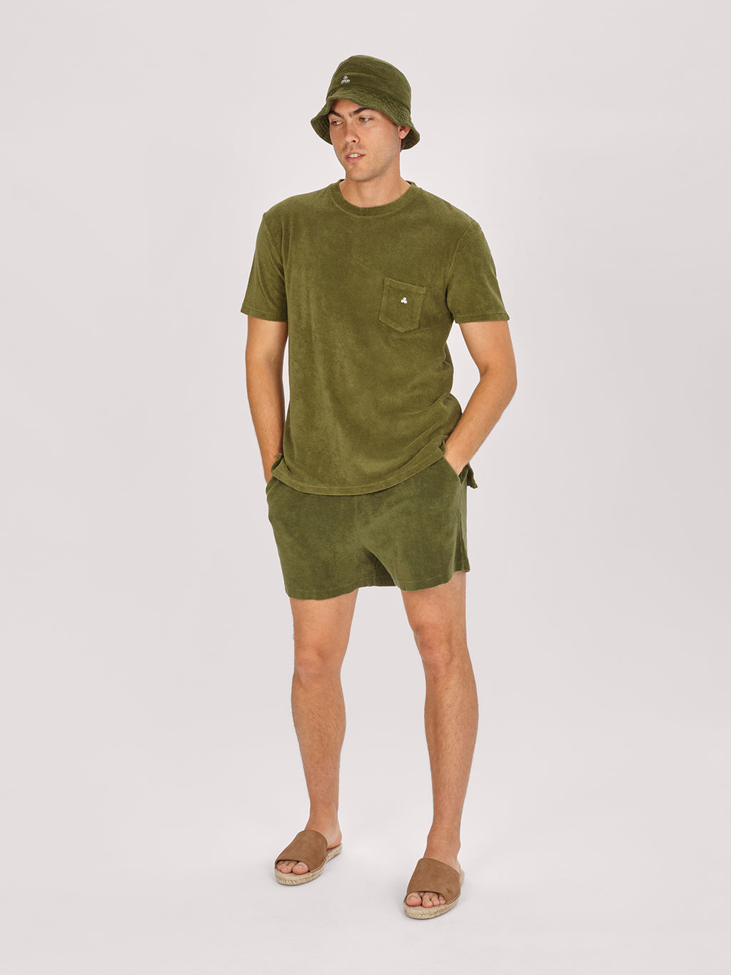 T.SHIRT TERRY VERDE