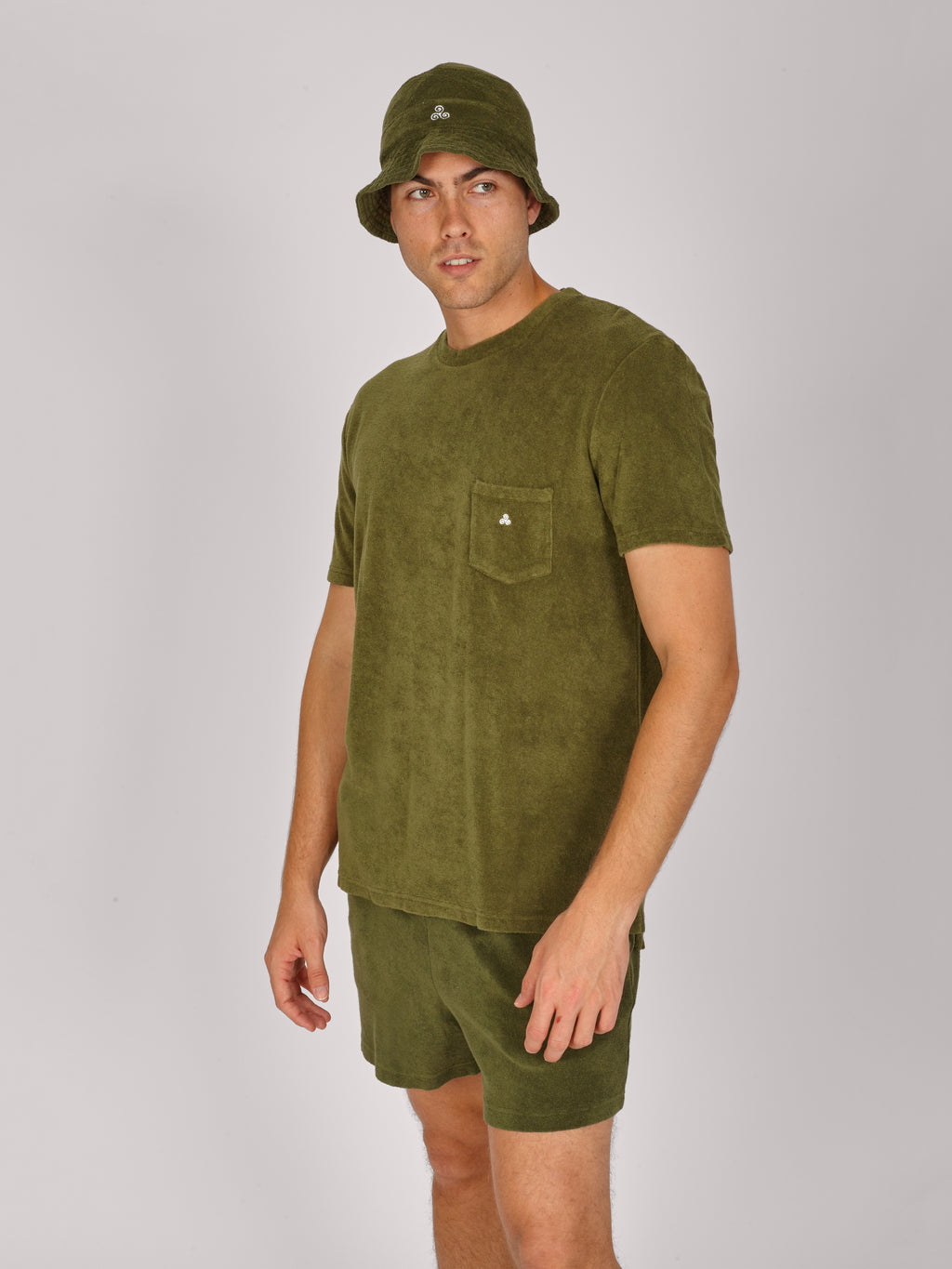 T.SHIRT TERRY VERDE