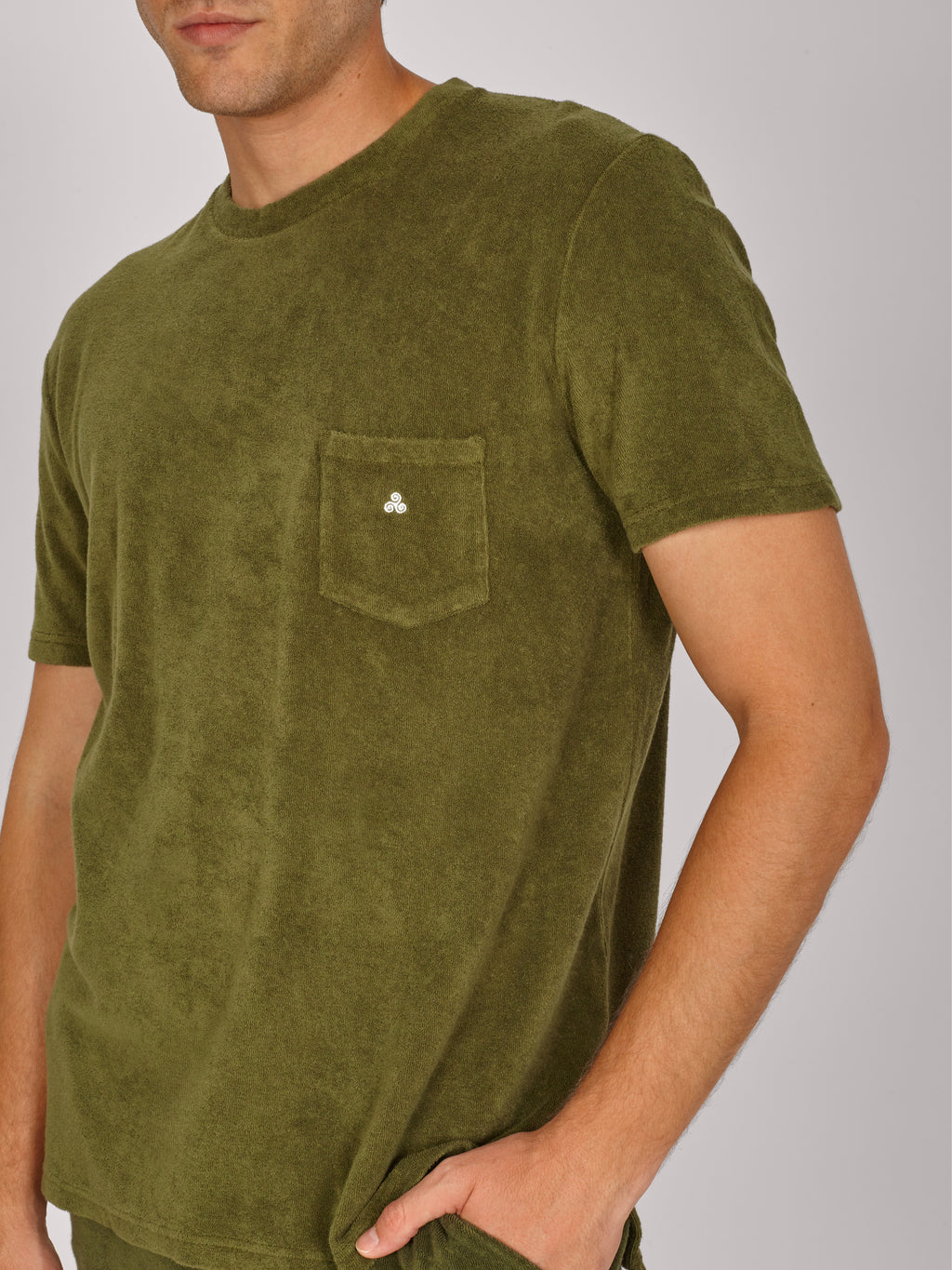 T.SHIRT TERRY VERDE
