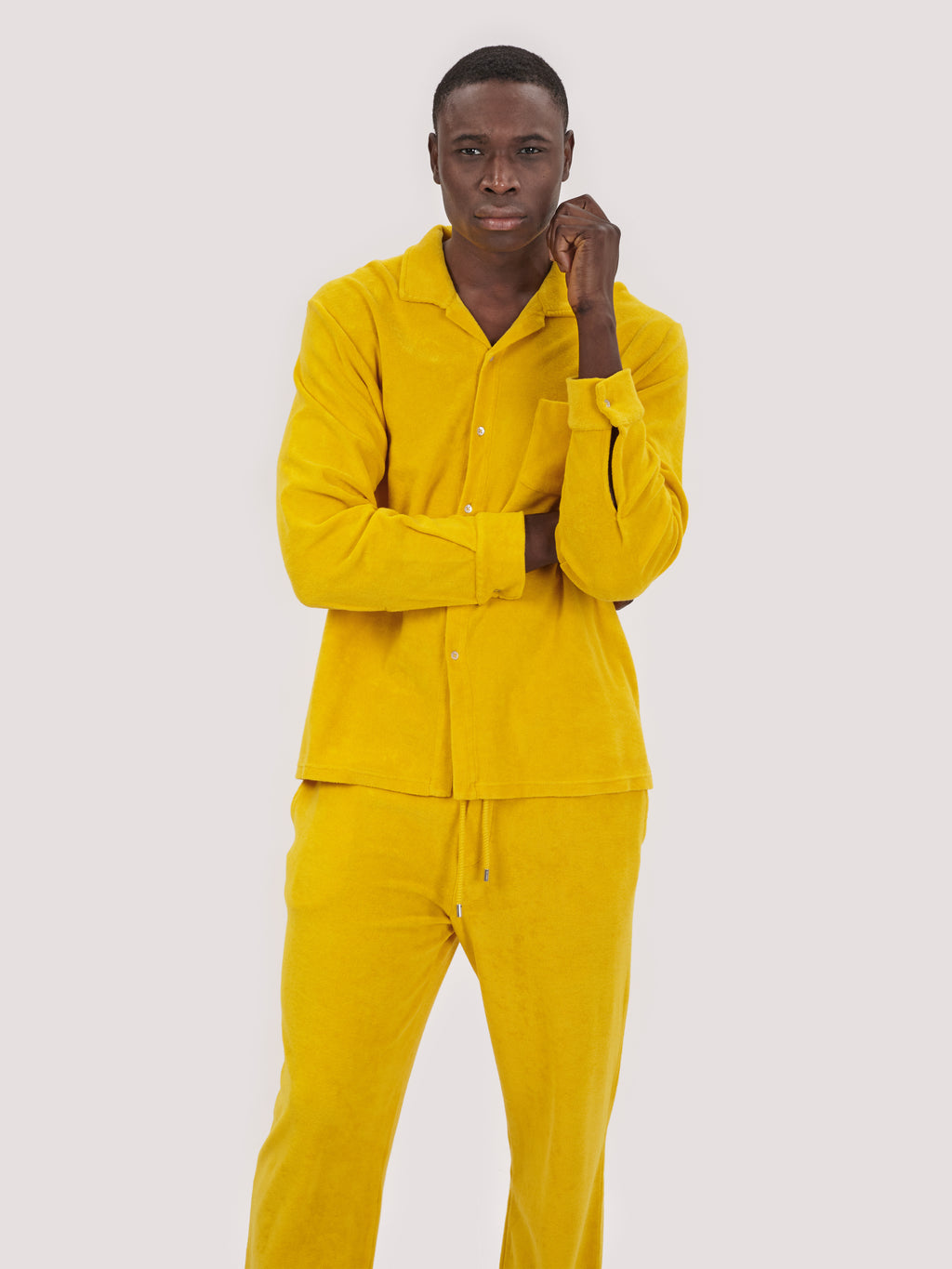 CAMICIA M.LUNGA VERDE GIALLO