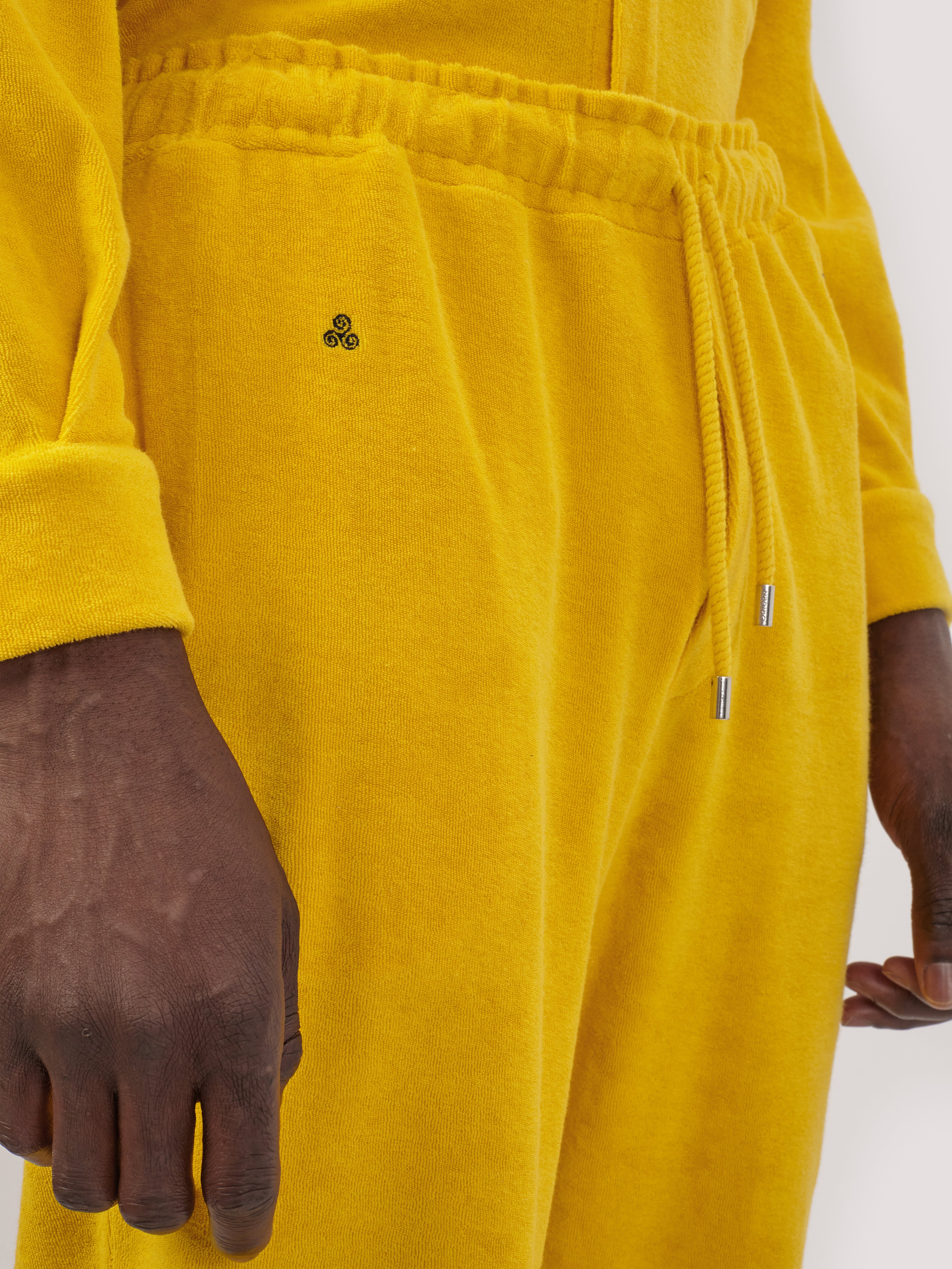 PANTALONE TERRY GIALLO