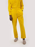 PANTALONE TERRY GIALLO