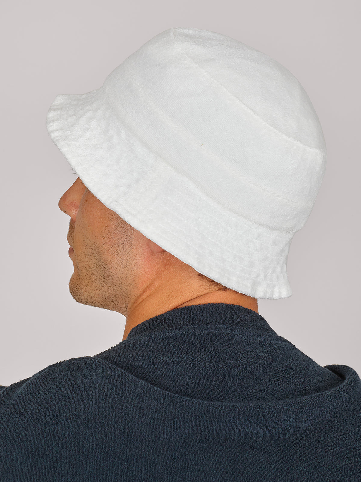 CAPPELLO BUCKET HAT BIANCO