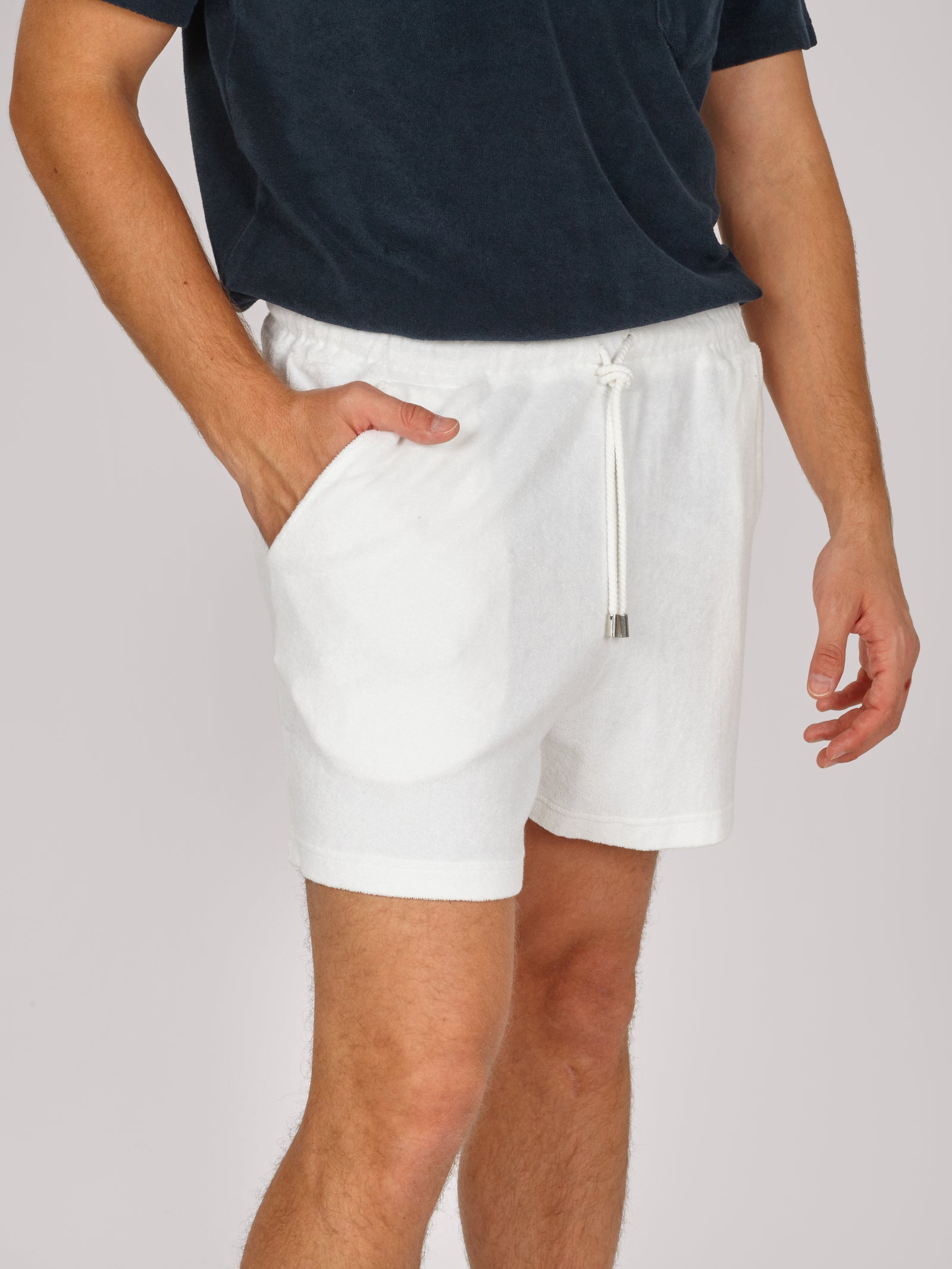 SHORT TERRY BIANCO – Origen Man
