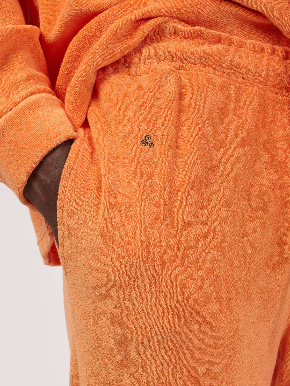 PANTALONE TERRY ARANCIO