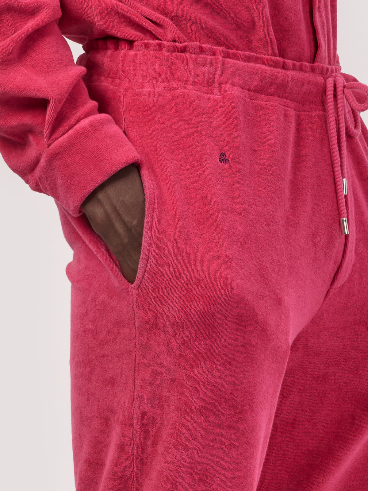 PANTALONE TERRY FUXIA
