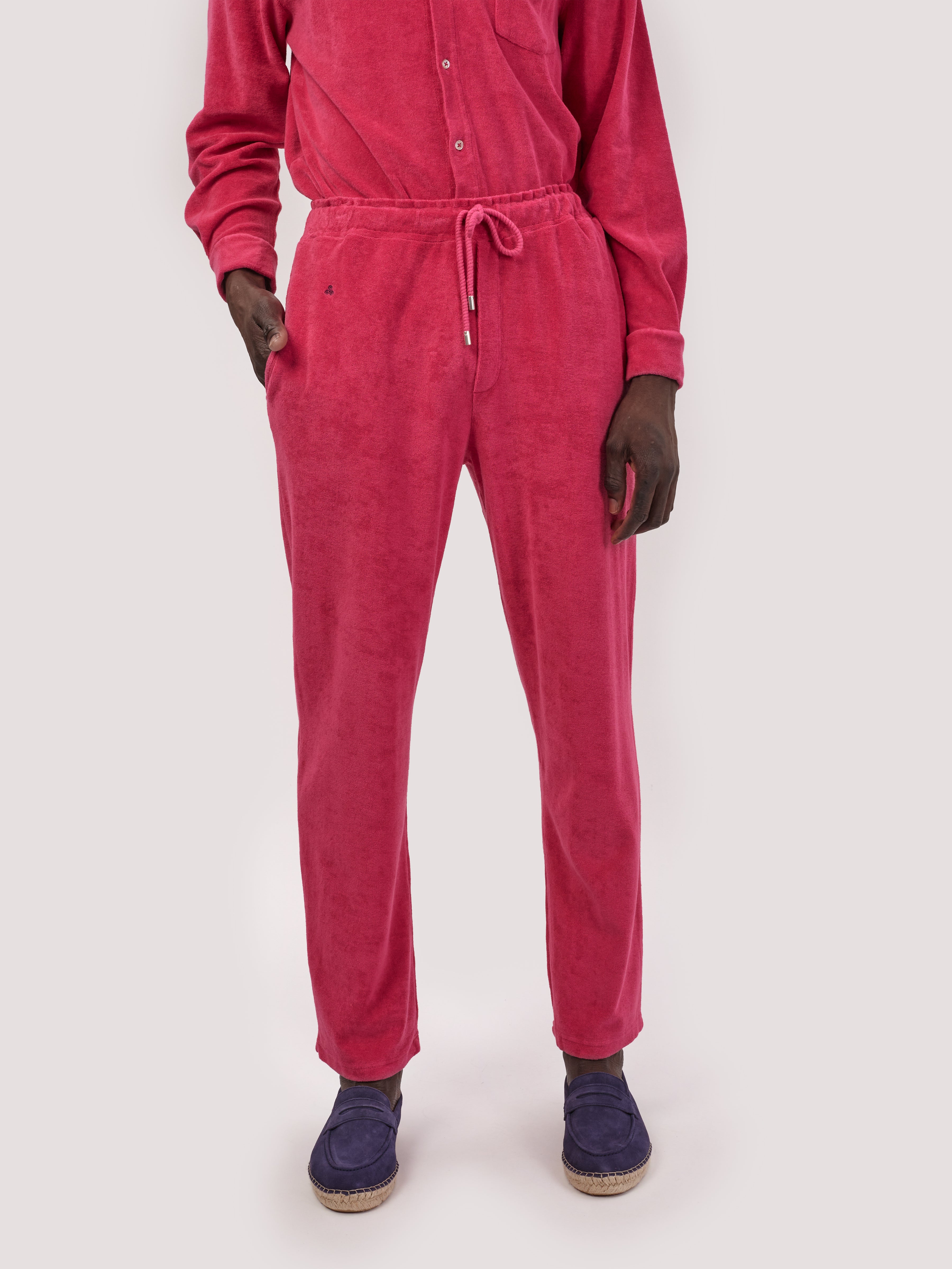 PANTALONE TERRY FUXIA