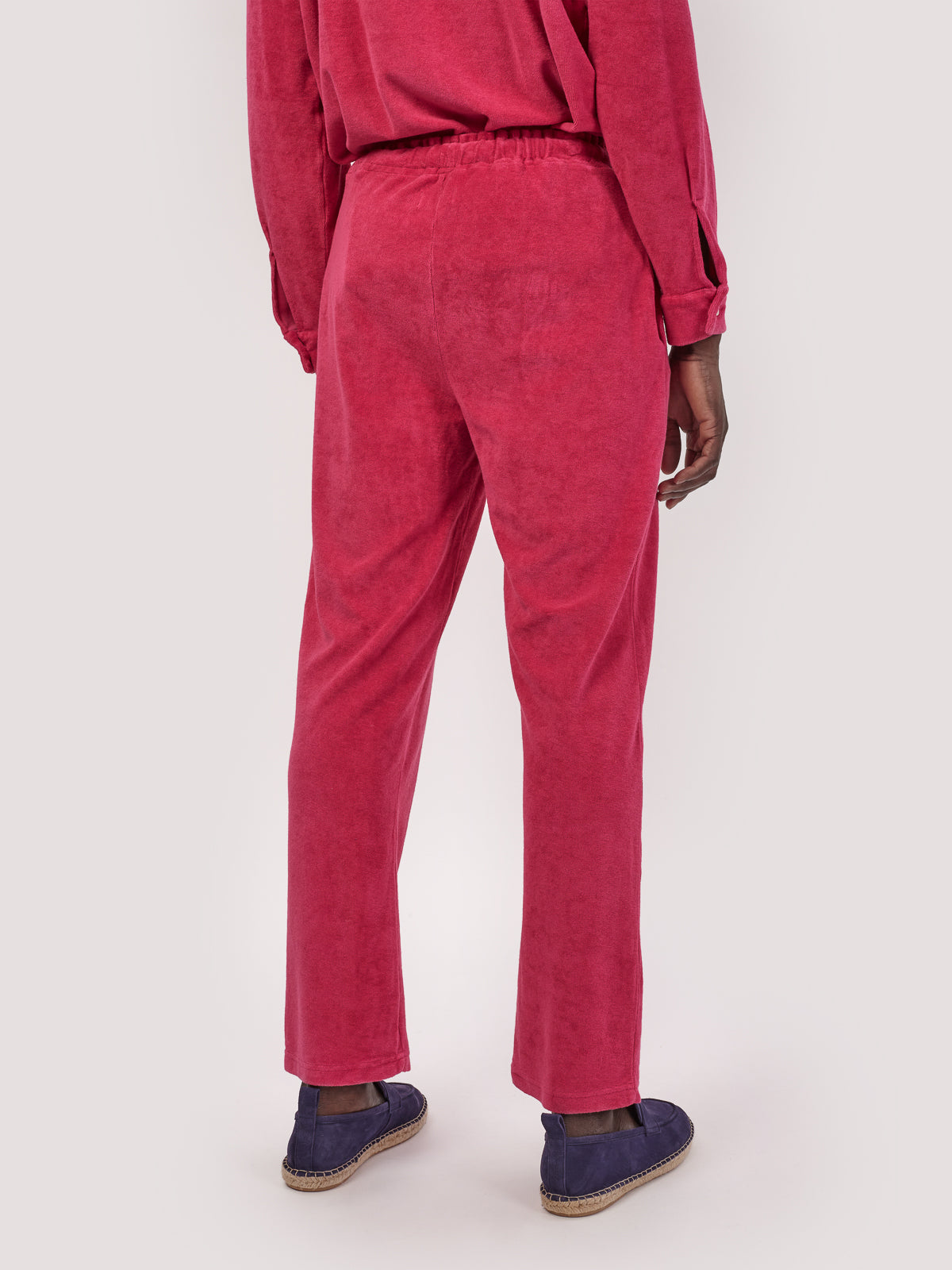 PANTALONE TERRY FUXIA